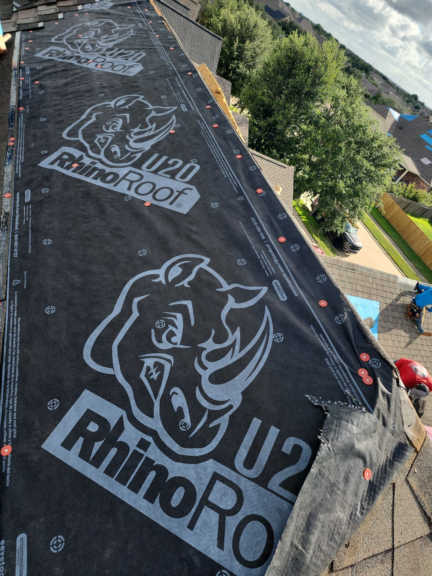 Residential Roofing Repair using Owen's Corning Duration (Lifetime) Shingles by Roof Repair Company