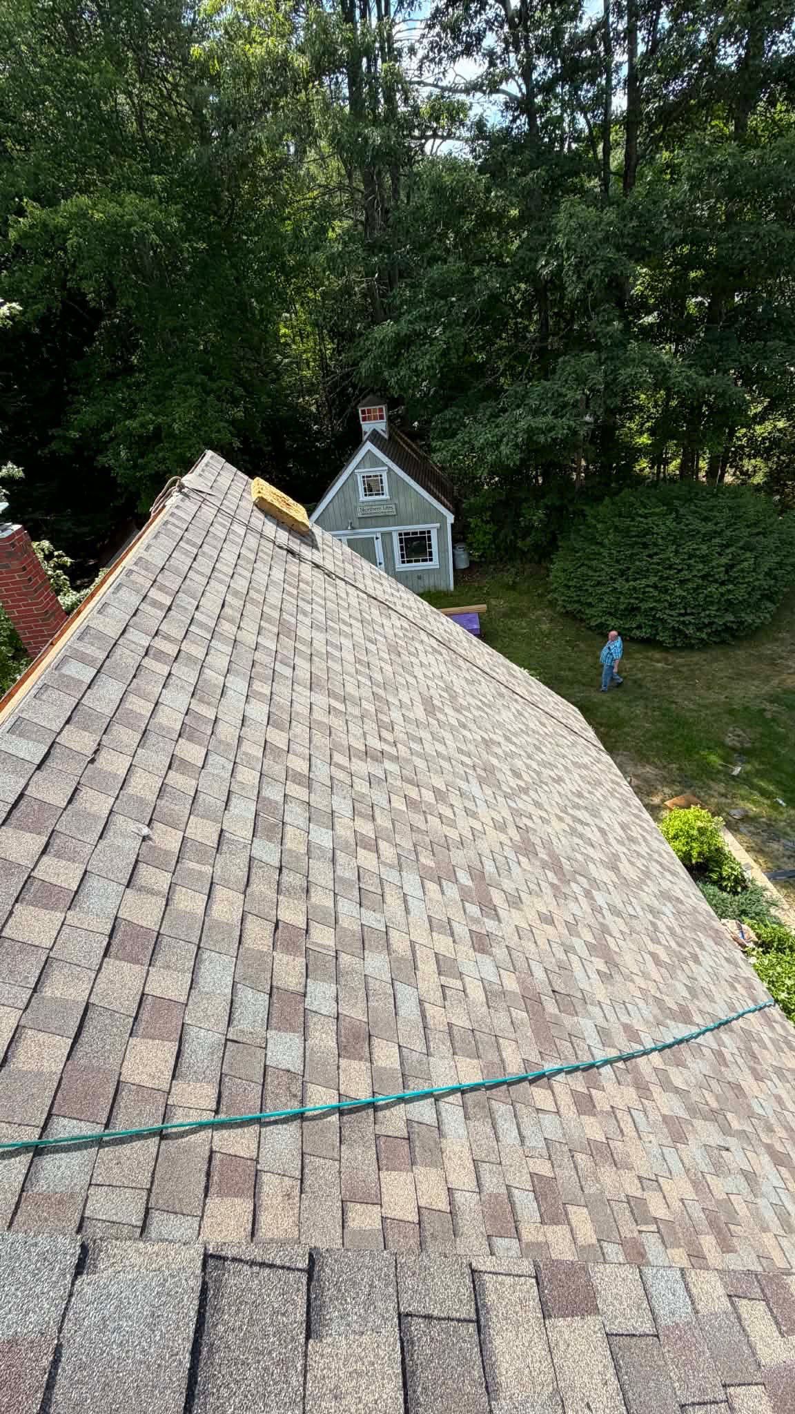 New Roof Replacement in New Gloucester, Maine by Tall pine roofing