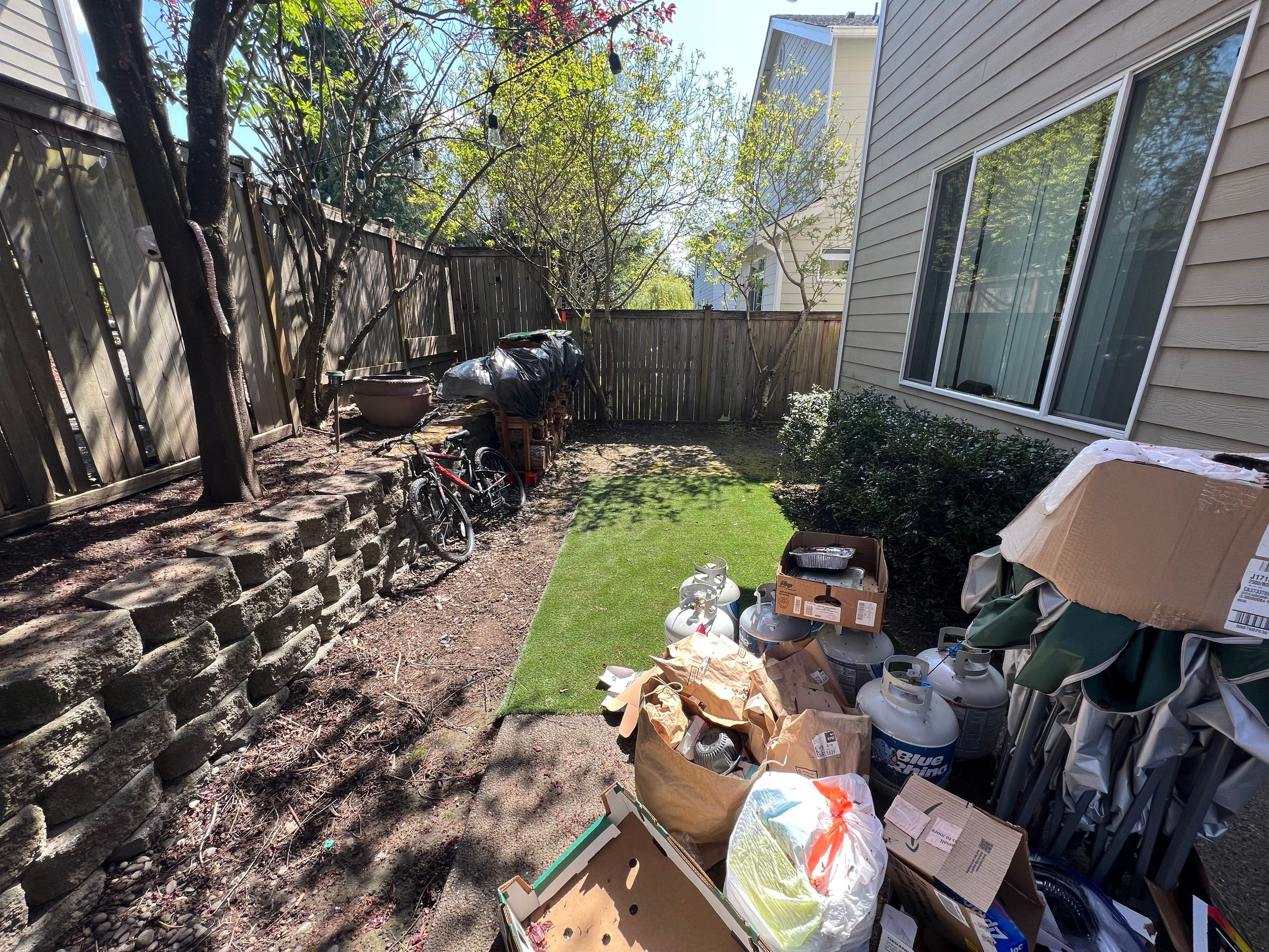 Small Patio Makeover in Lynnwood by Jireh Asphalt & Concrete Inc