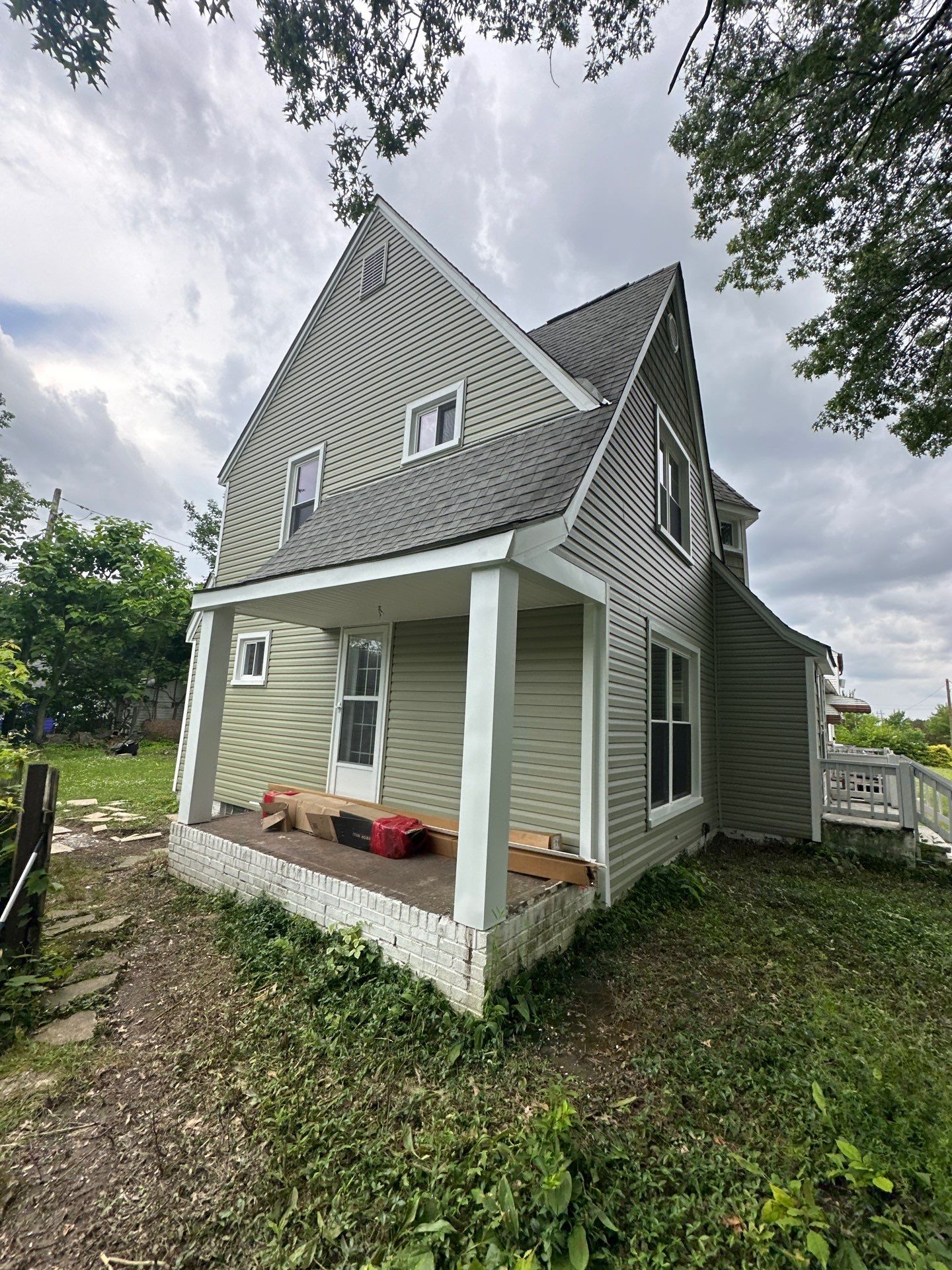 Project in Cleveland by Powers Roofing and Exteriors