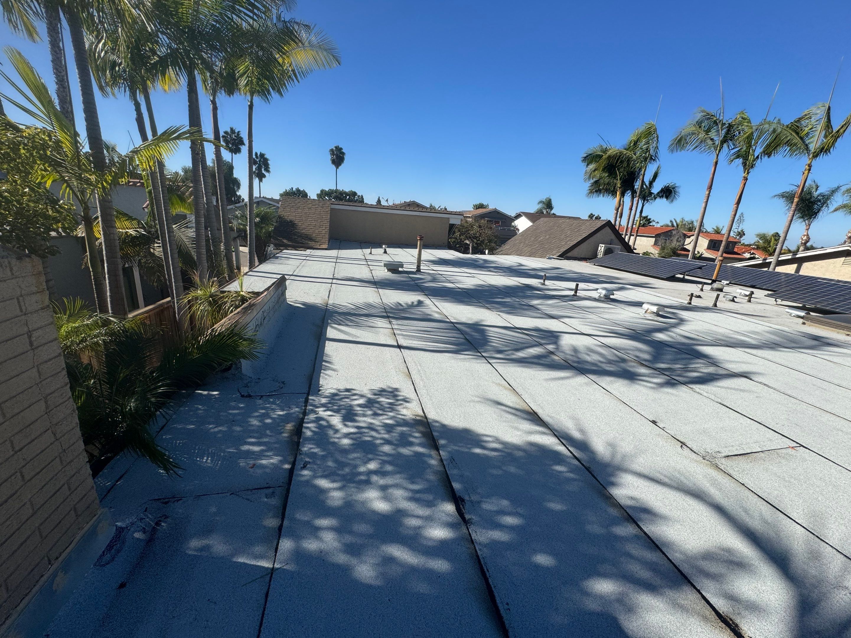 Residential Flat Roof Torch Down Replacement in Carlsbad by Zenith Roofing Services