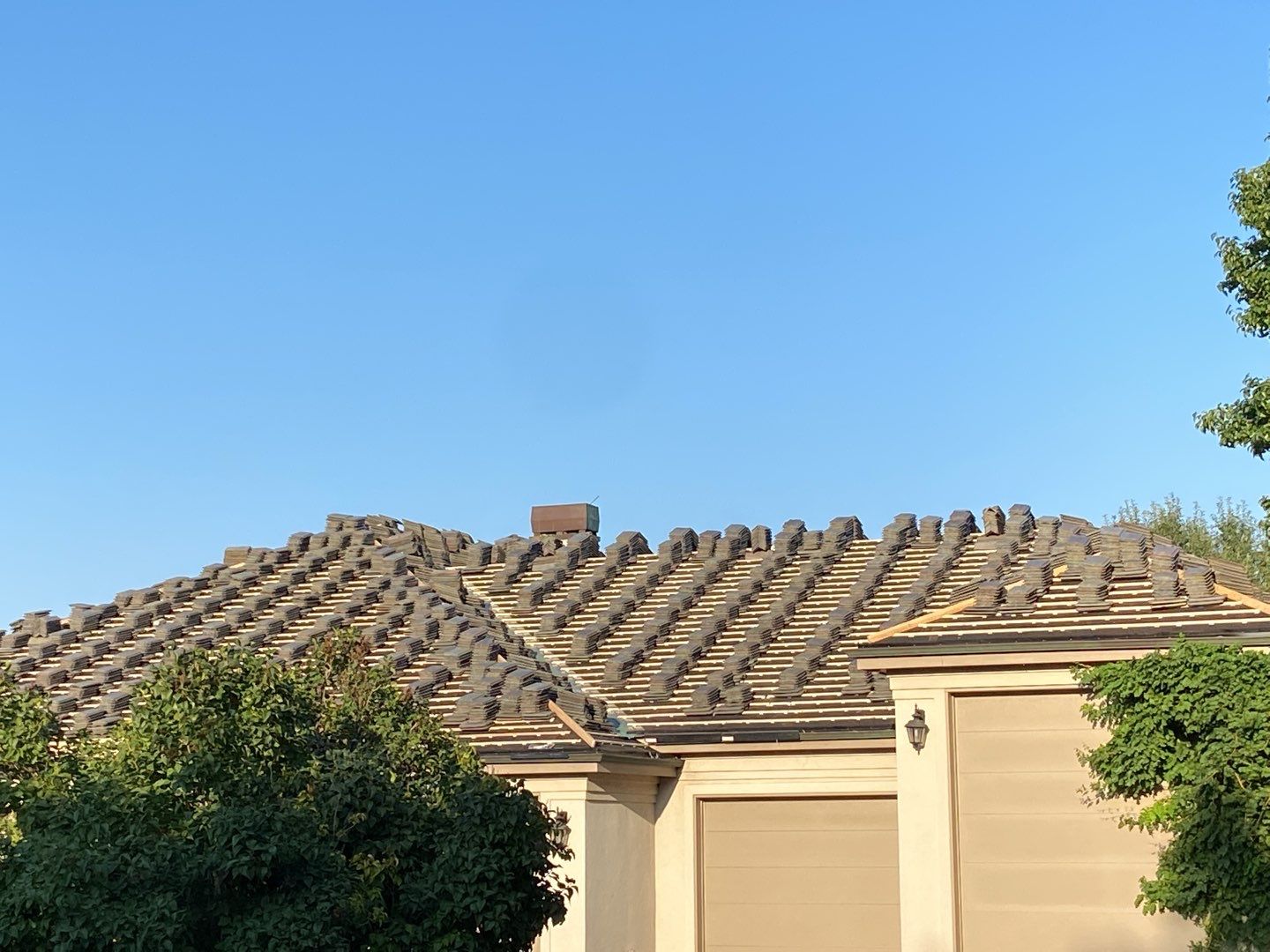Residential Roofing Installation using Bartile Slate by A to Z Roofing