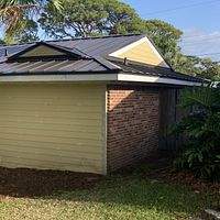 24ga 1" Nail-Strip Dark Bronze  by Total Roofing System The Metal Roof Experts