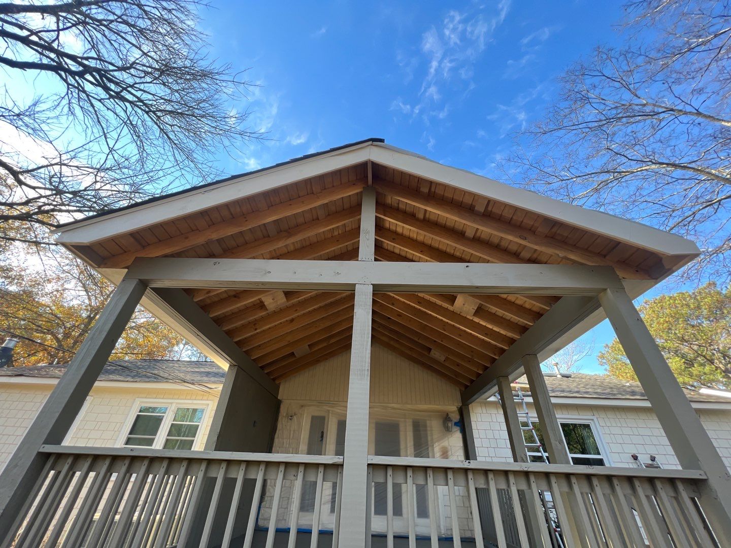 Crestline - Porch by Pillar and Pine