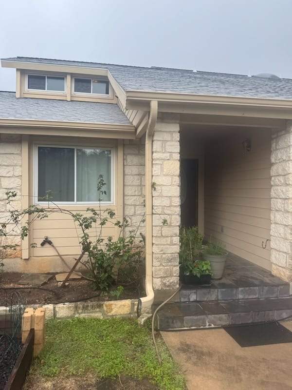 Leander Hail Damage Restoration and Architectural Shingle Roof Replacement by Caliber Restoration LLC