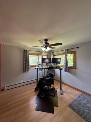 Interior Ceiling Repair and Full Room Painting in South Milwaukee