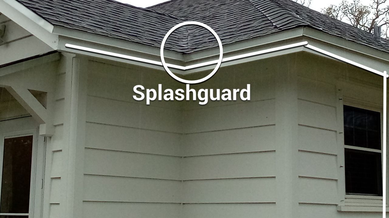 Gutter Installation using K-Style Seamless Gutters by Gutter Professors
