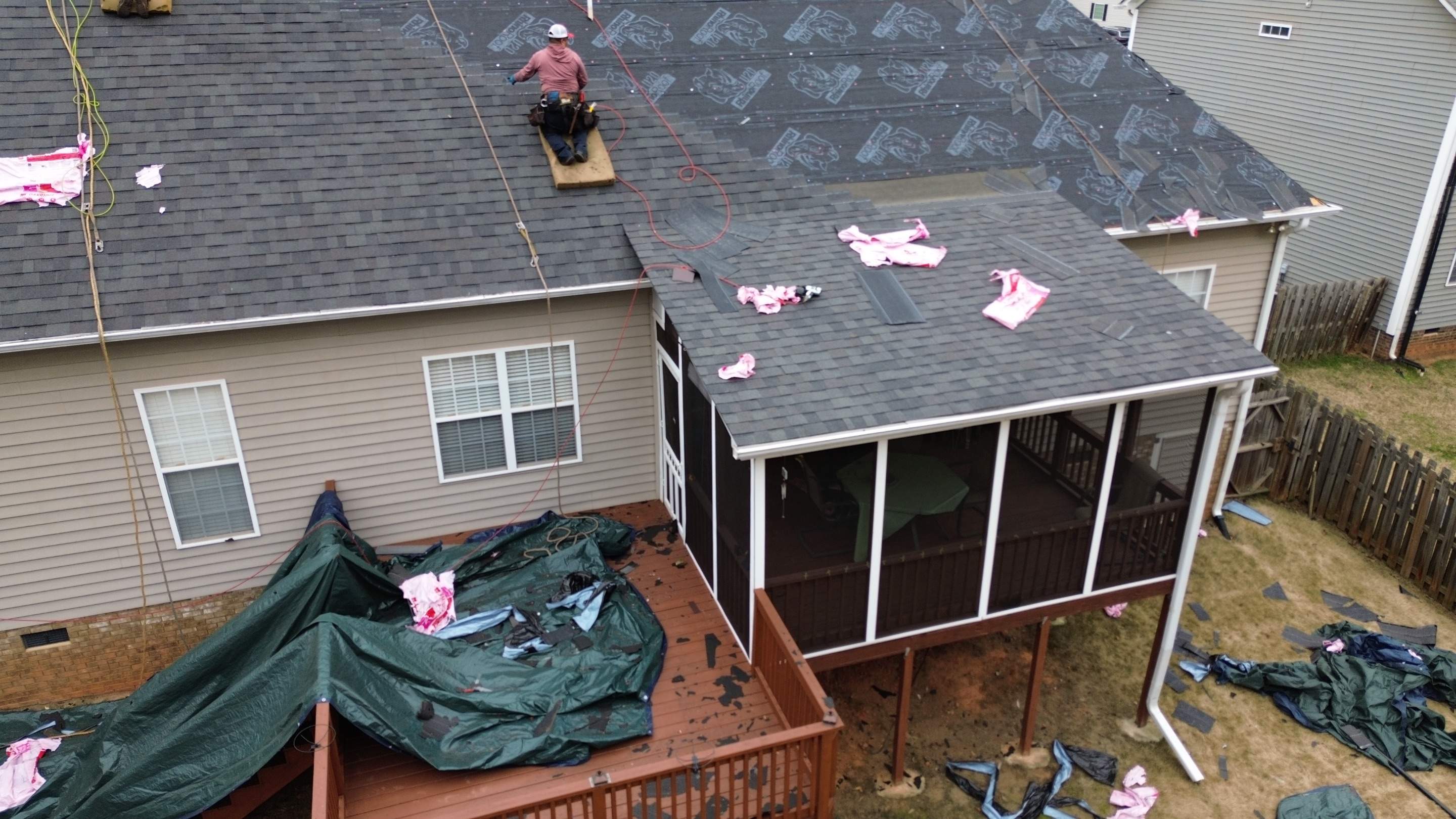Rock Hill- Williamsburg Gray by Merritt Roofing LLC
