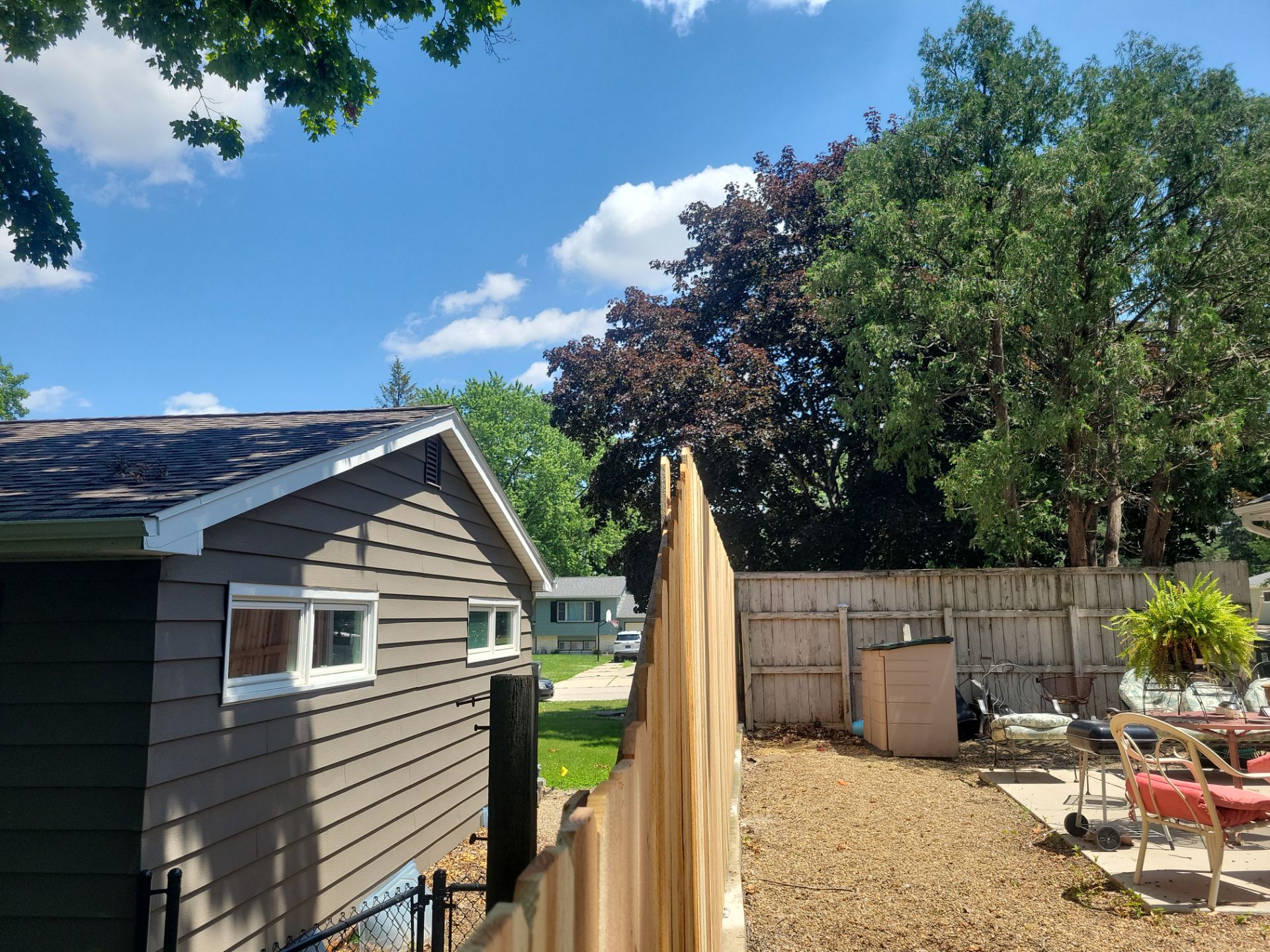 Project in Cedar Falls by Perfect Picket Fence and Stain