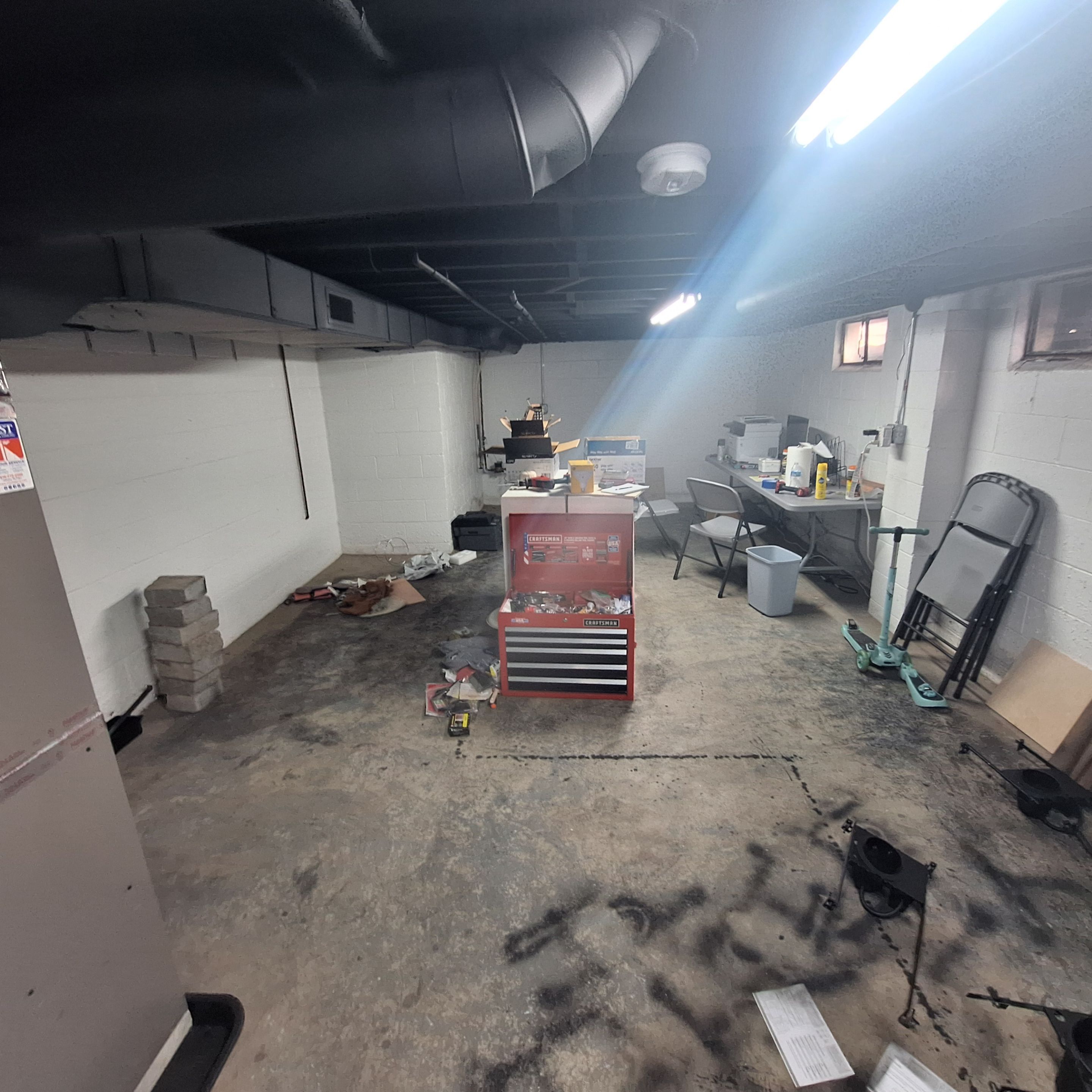 Epoxy Flake floor in Holland Michigan! by Gordon Painting