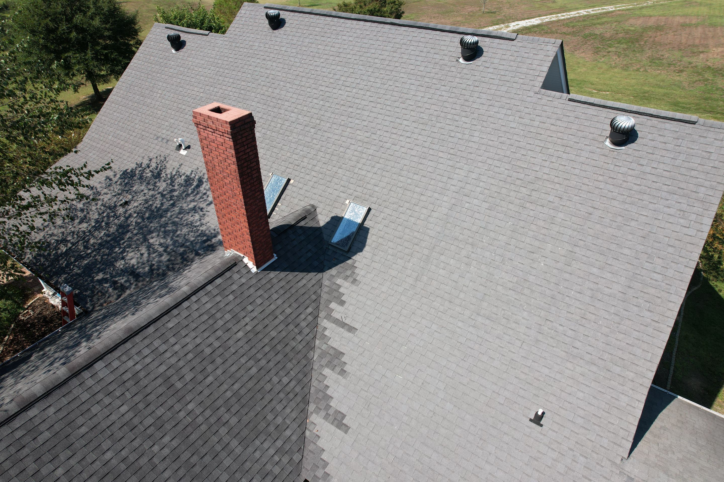 Residential Roofing Repair using CertainTeed XT25: Moire Black by Hostetler Roofing