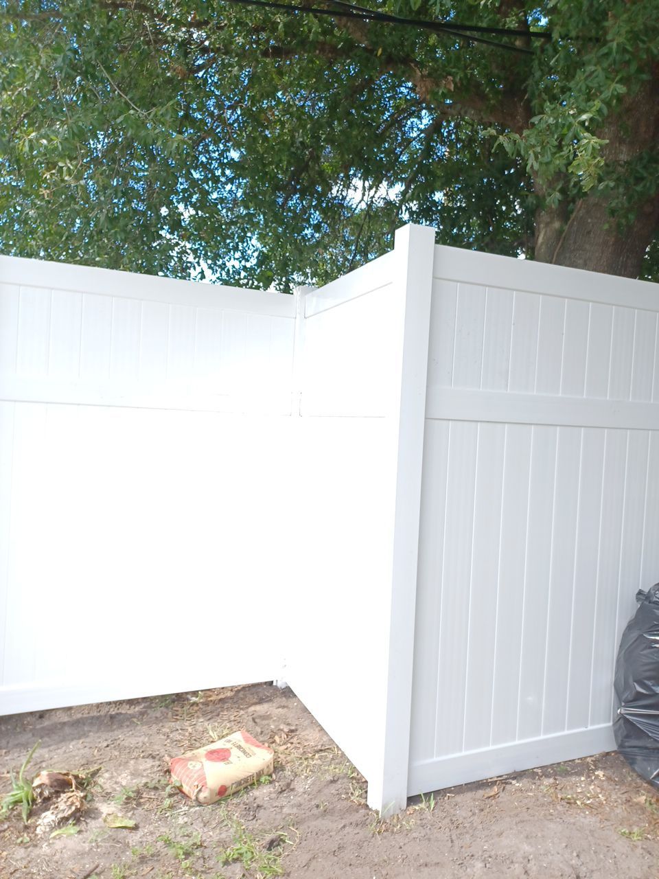 Bradenton, FL 6+2 White Vinyl Privacy Fence  by Asap fence and gates, LLC