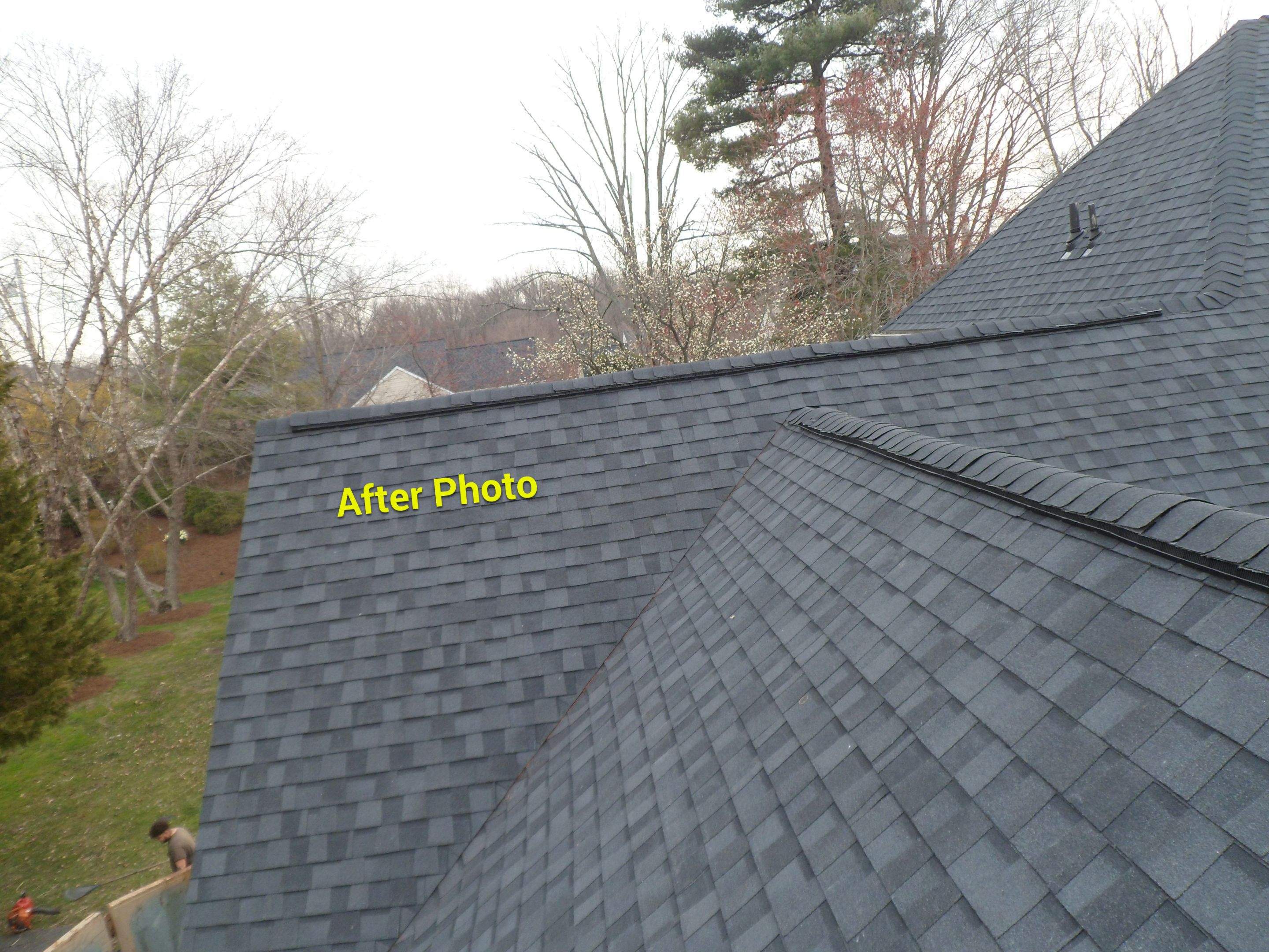 New Roof Installation & New Gutters and downspouts  by Alpha Design Services