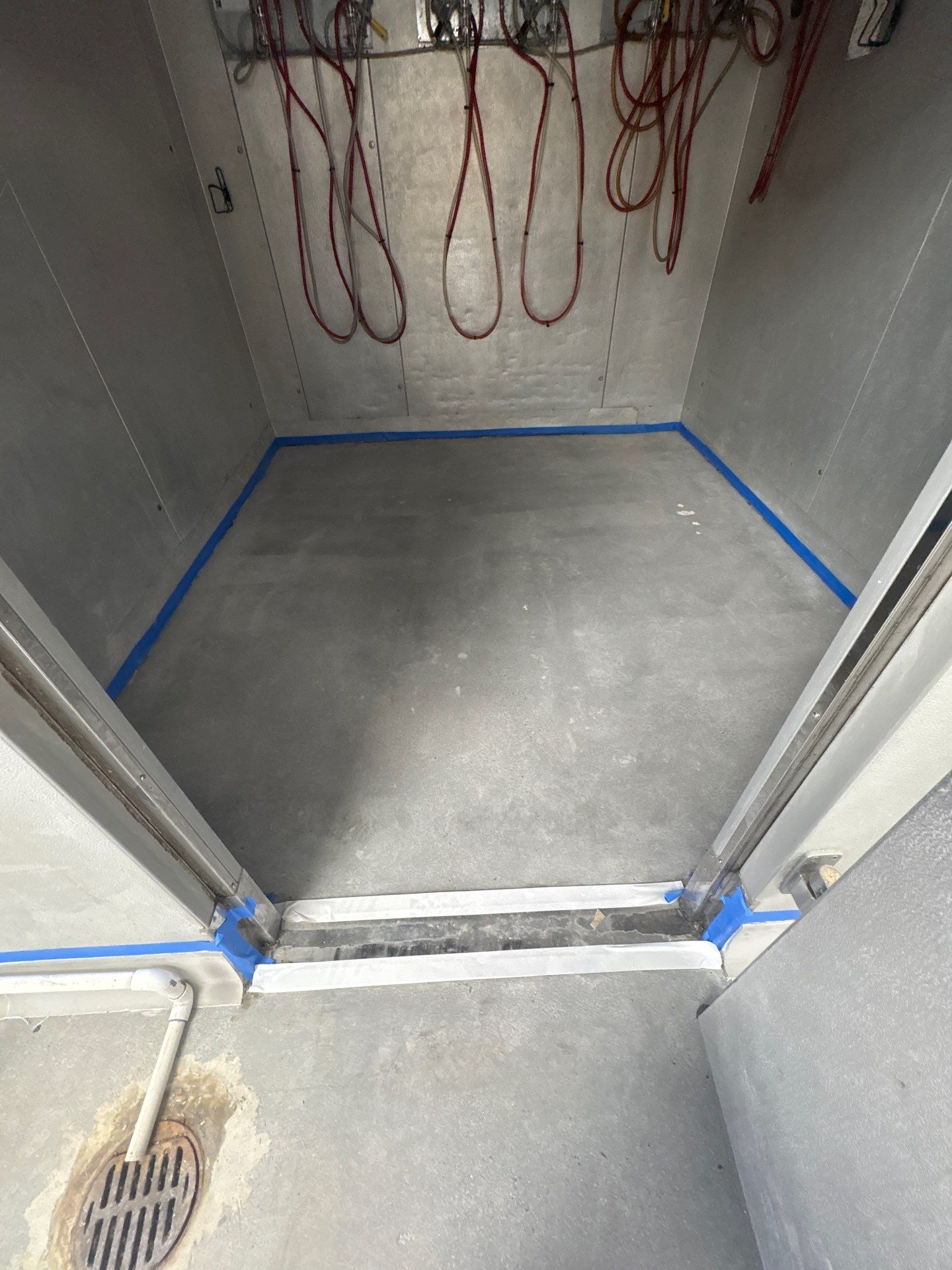 Commercial Kitchen Floor Remodel at Elks, Winchester, VA by Tailored Concrete Coatings