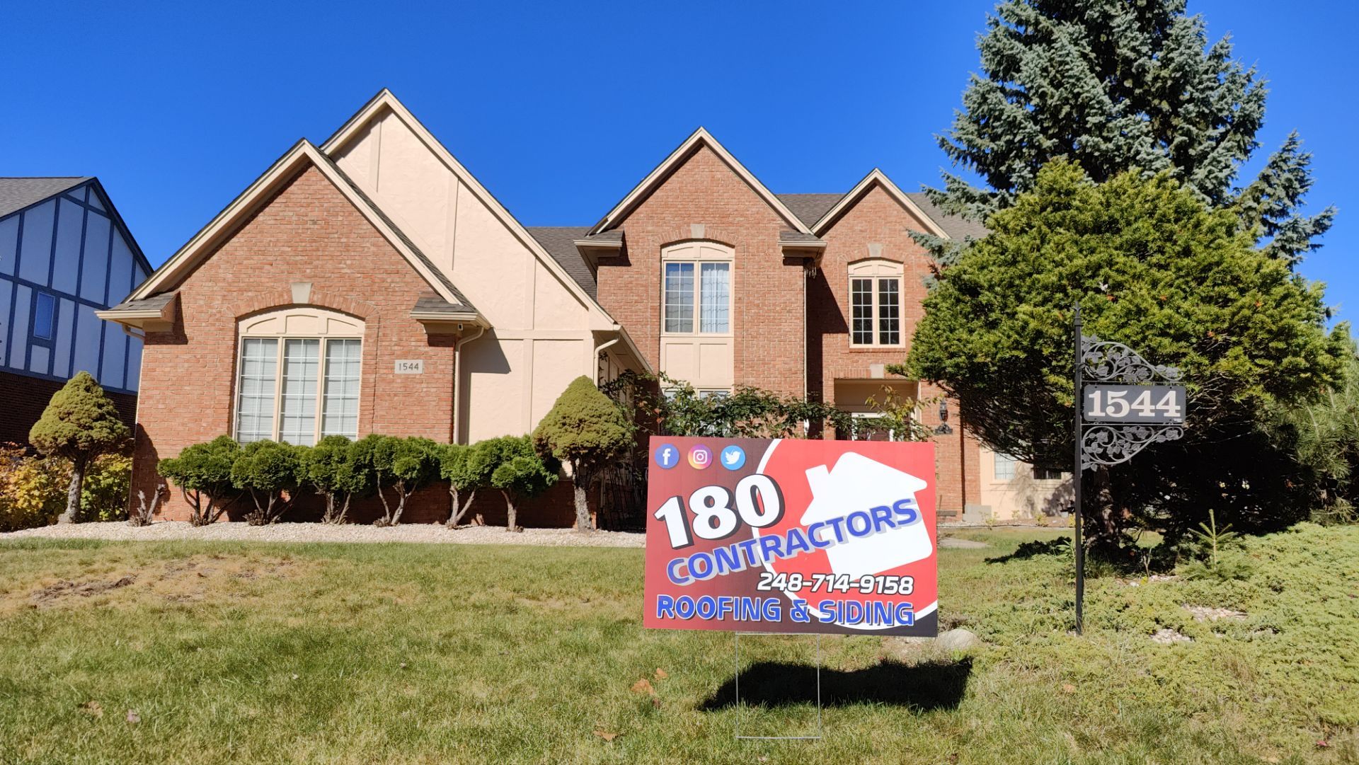 Roof Replacement using Owens Corning Williamsburg Grey by 180 Contractors