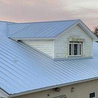 24ga 1" Nail-Strip Mill Finish by Total Roofing System The Metal Roof Experts