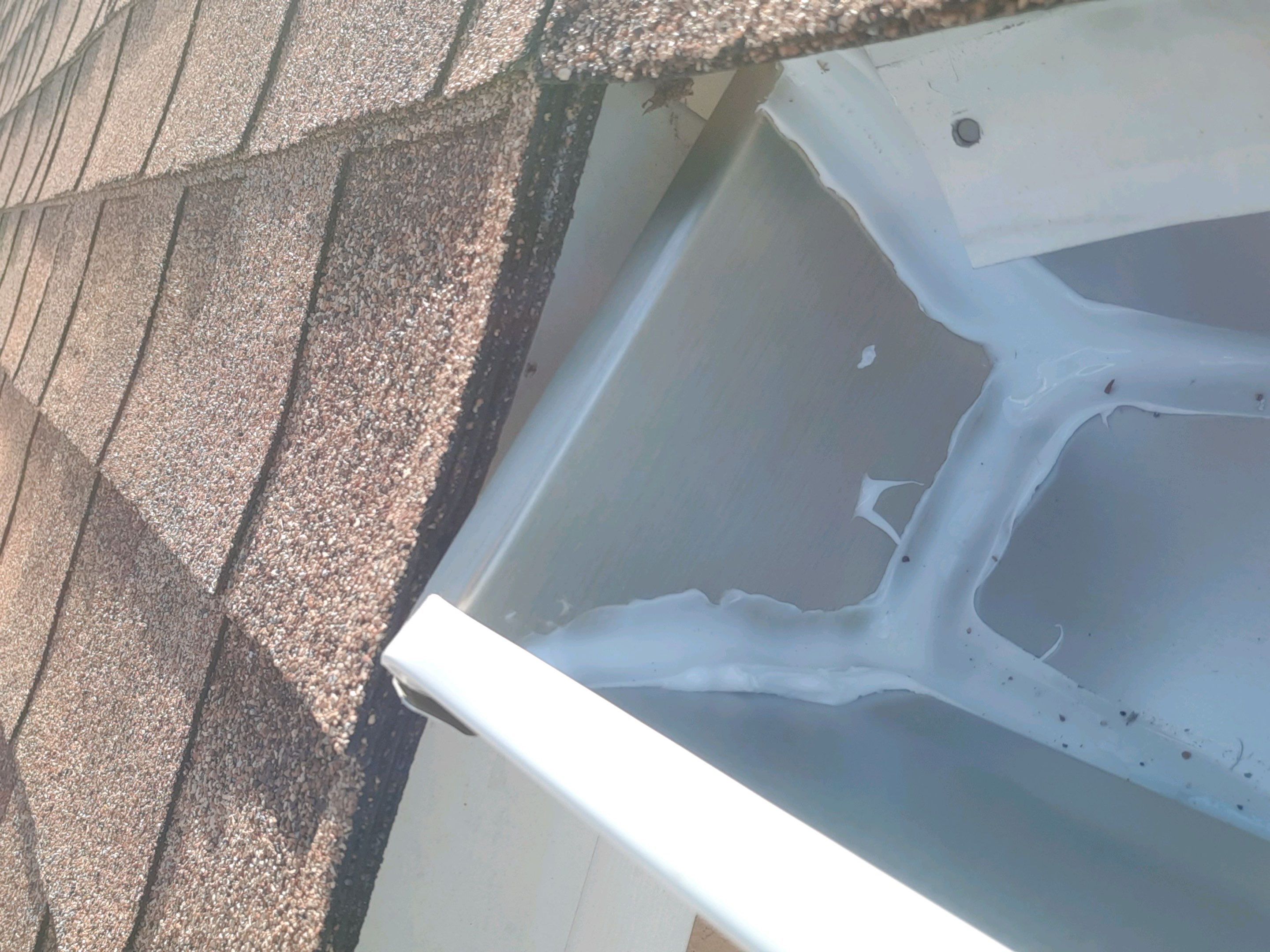 Seamless Gutter Installation using White K-Style Gutters by Gutter Professors
