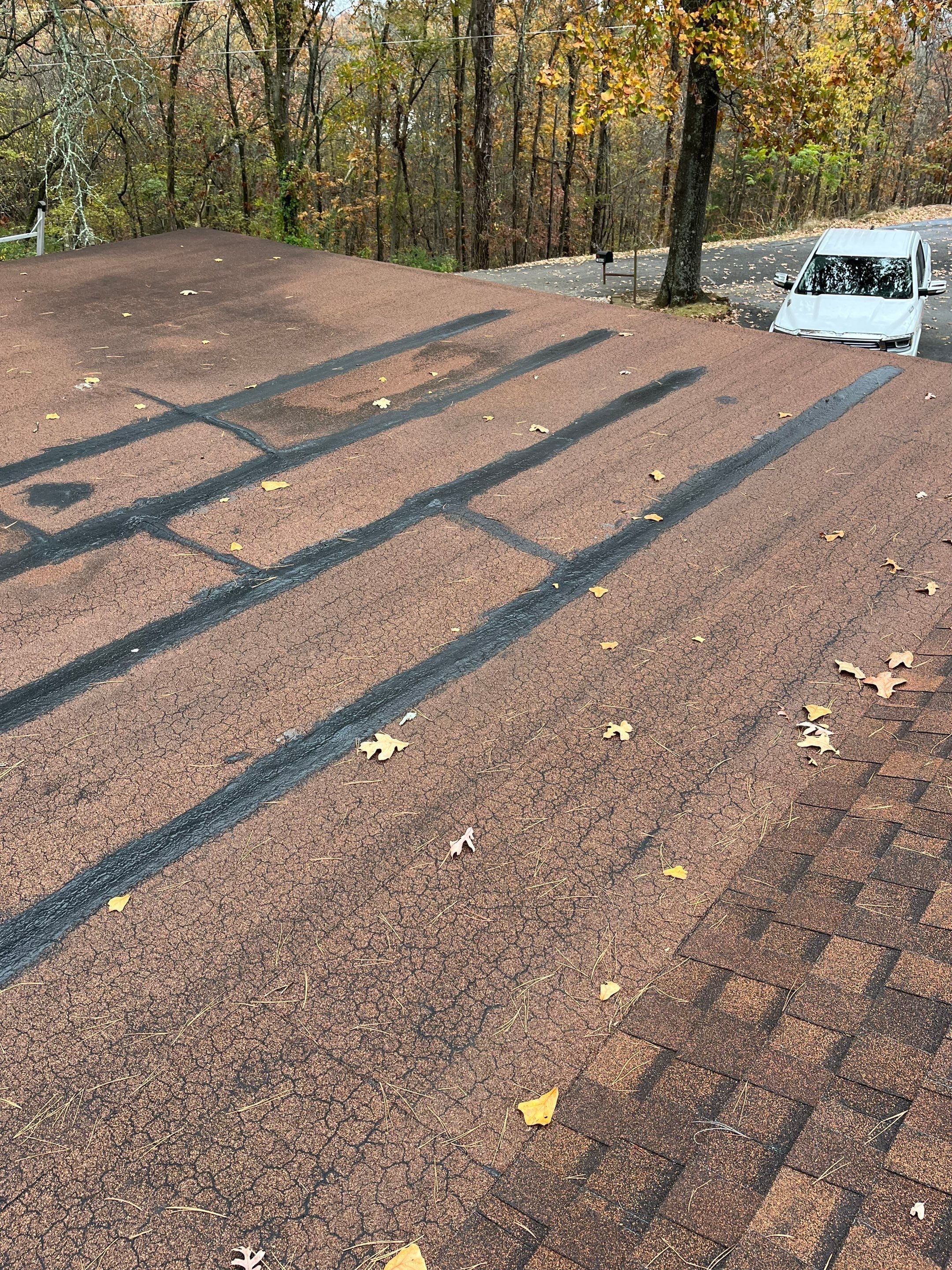 Residential Roof Replacement With GAF Architectural Shingles in Hot Springs by Temple Roofing and Exteriors