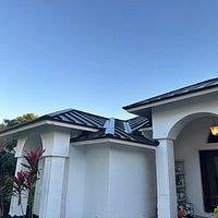 24ga 1.5" Mechanical Seam Mansard Brown  by Total Roofing System The Metal Roof Experts