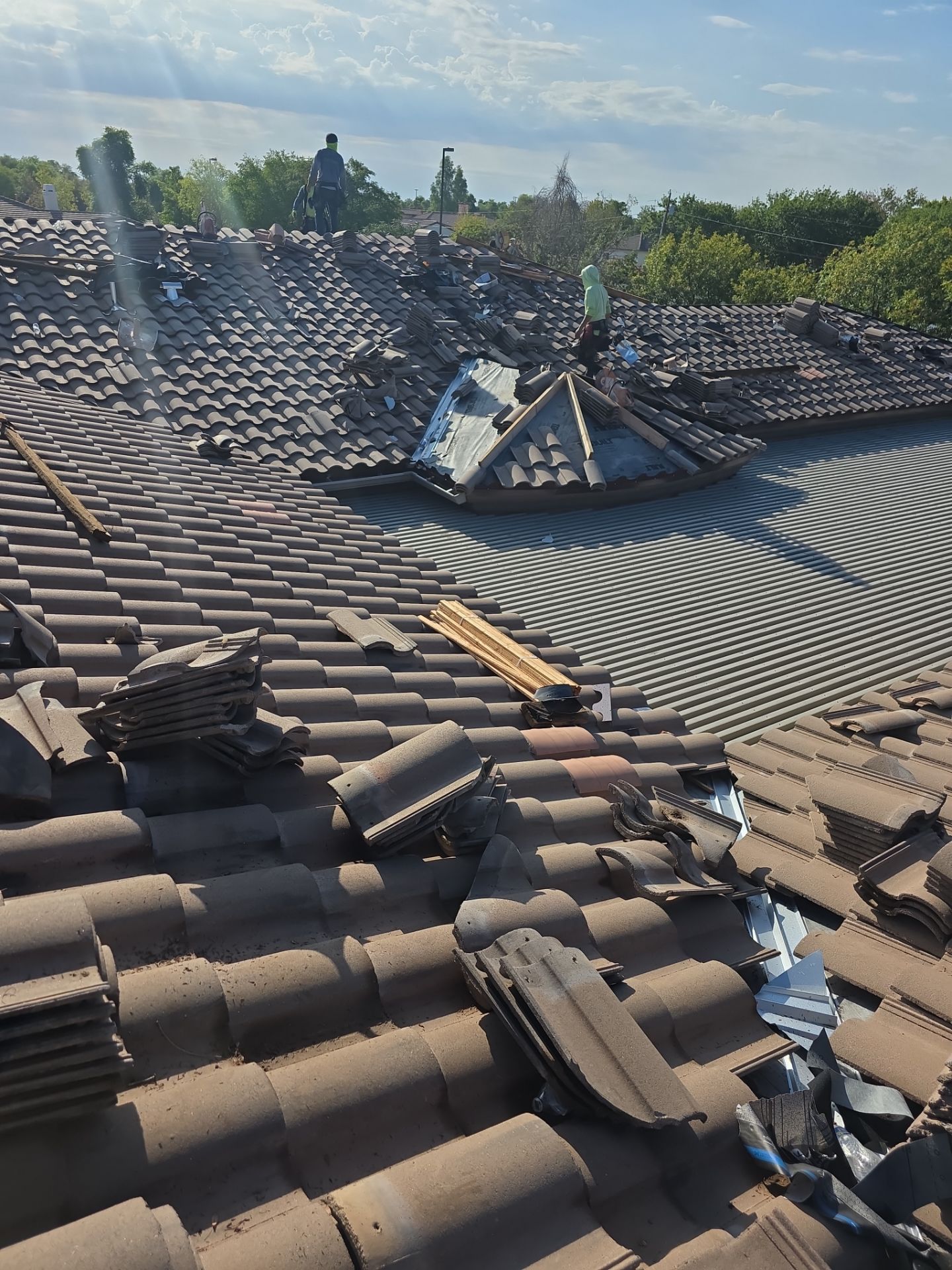 Recent Rain and Storm Damage in Gilbert by Weather-Tite Roofing