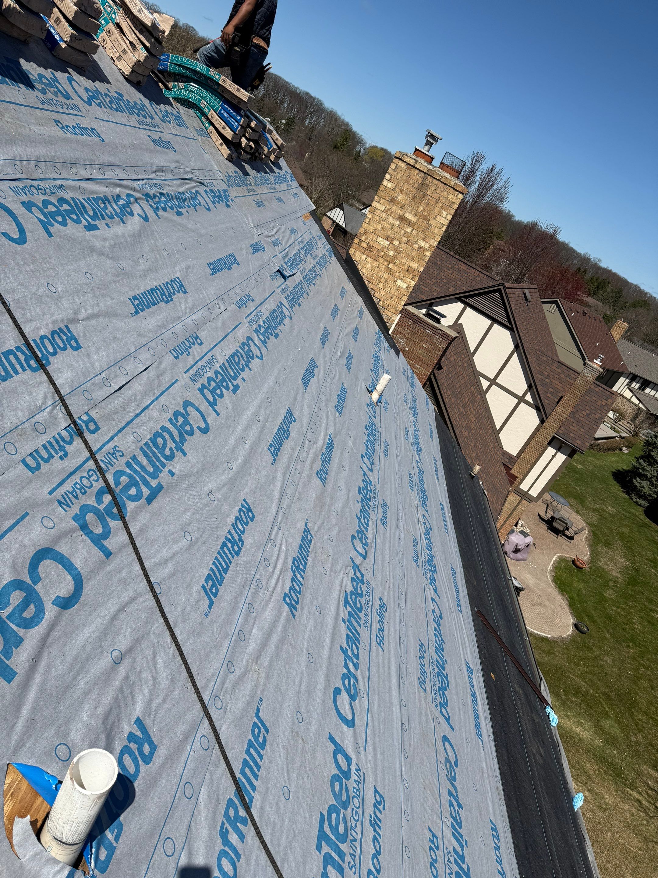 Project in West Bloomfield Township by Eave Roofing