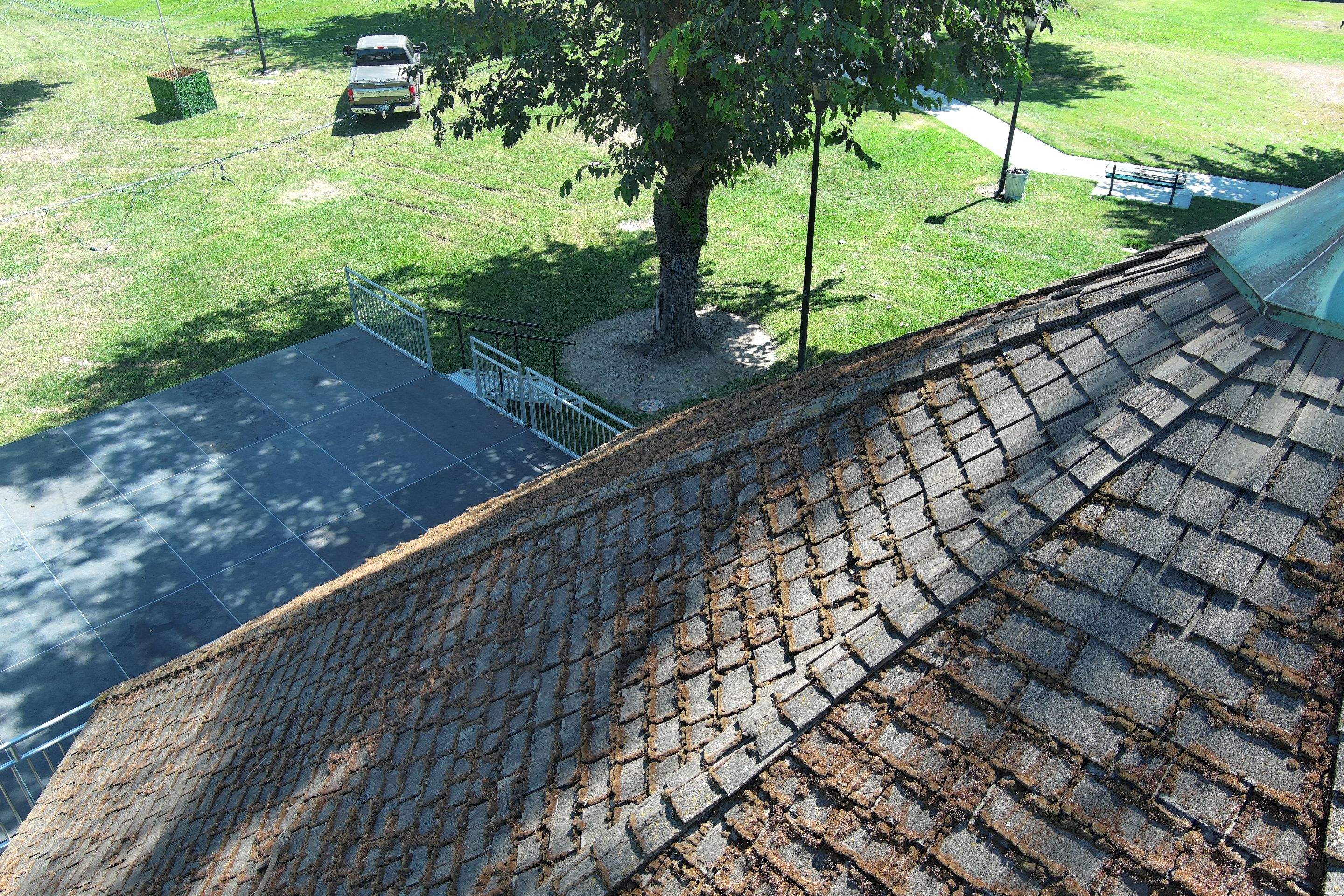 City of Gustine Gazebo project by Straight Edge Roofing Inc