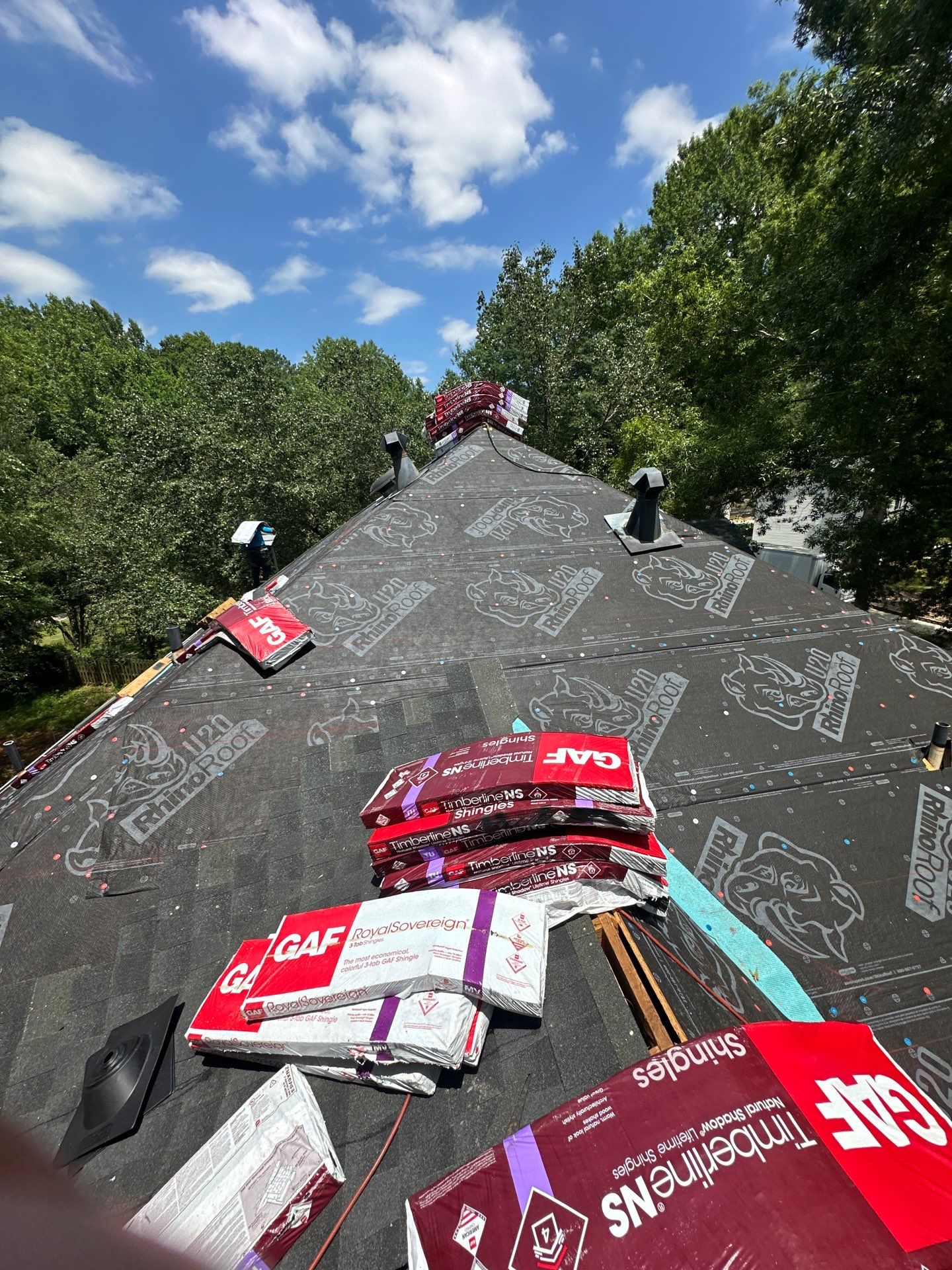 Residential Roof Replacement using GAF NATURAL SHADOW - CHARCOAL  by Elite Roofing LLC