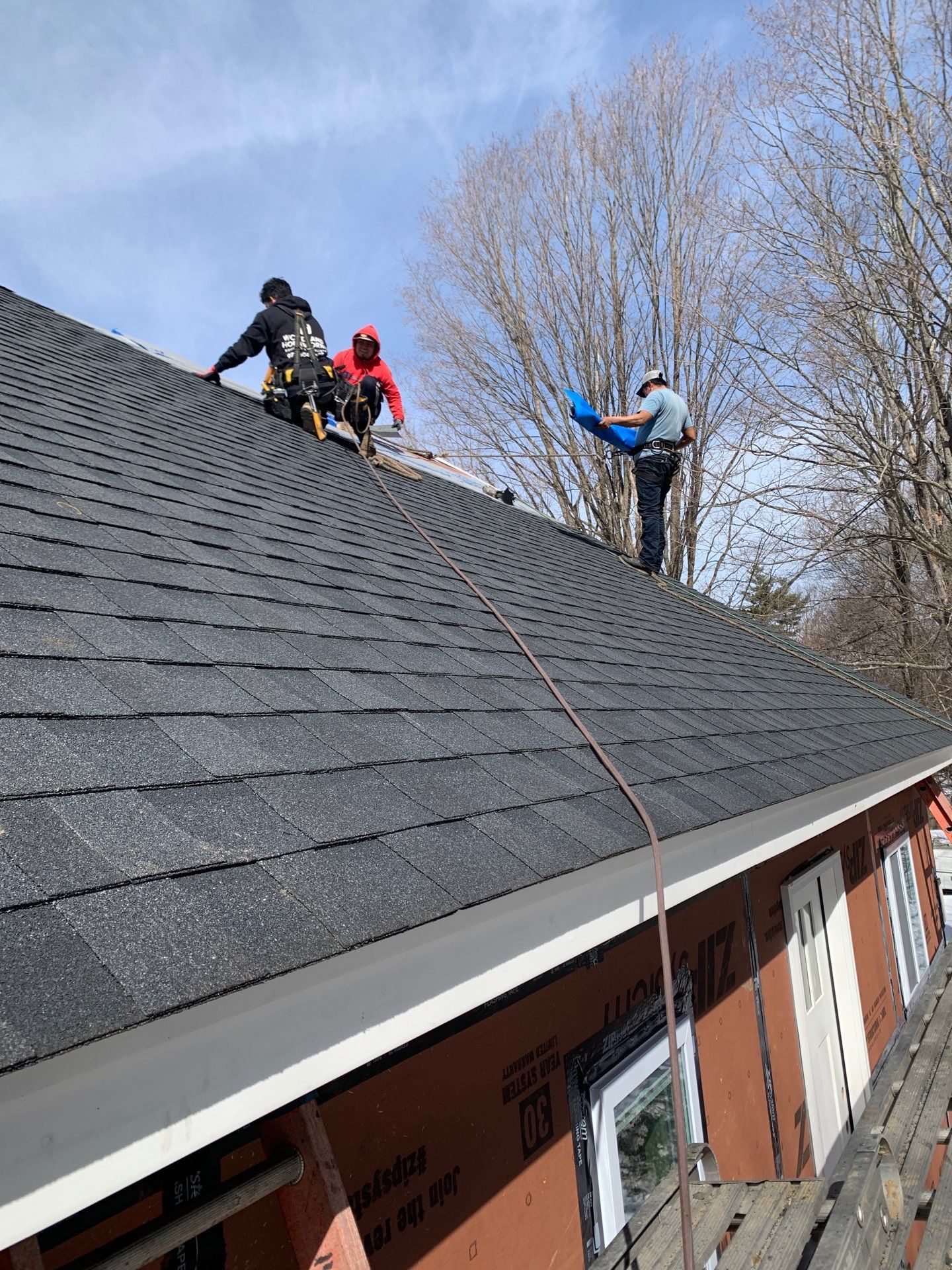 New Construction Roof - Hampstead by woodland homeworks