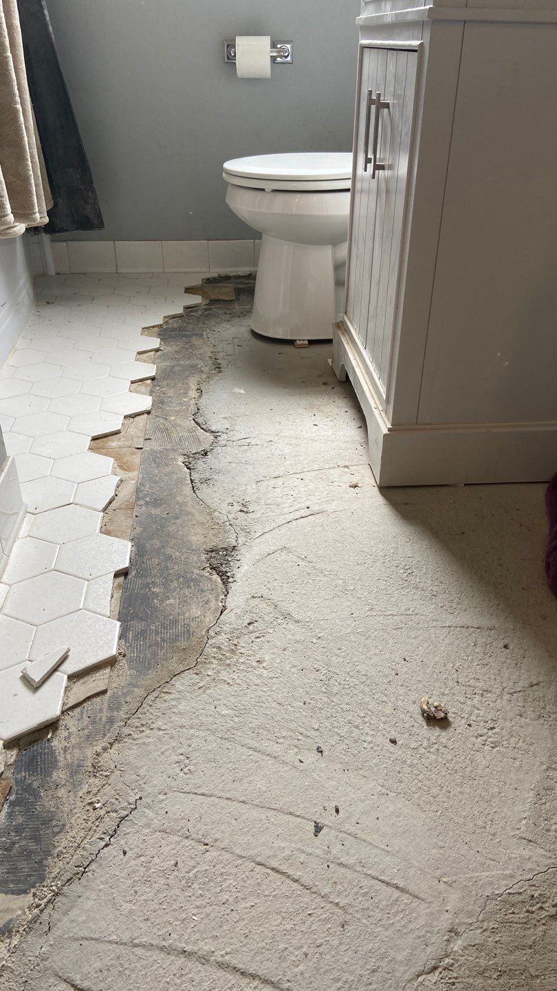 Repairs after water and asbestos remediation by ANR Restoration