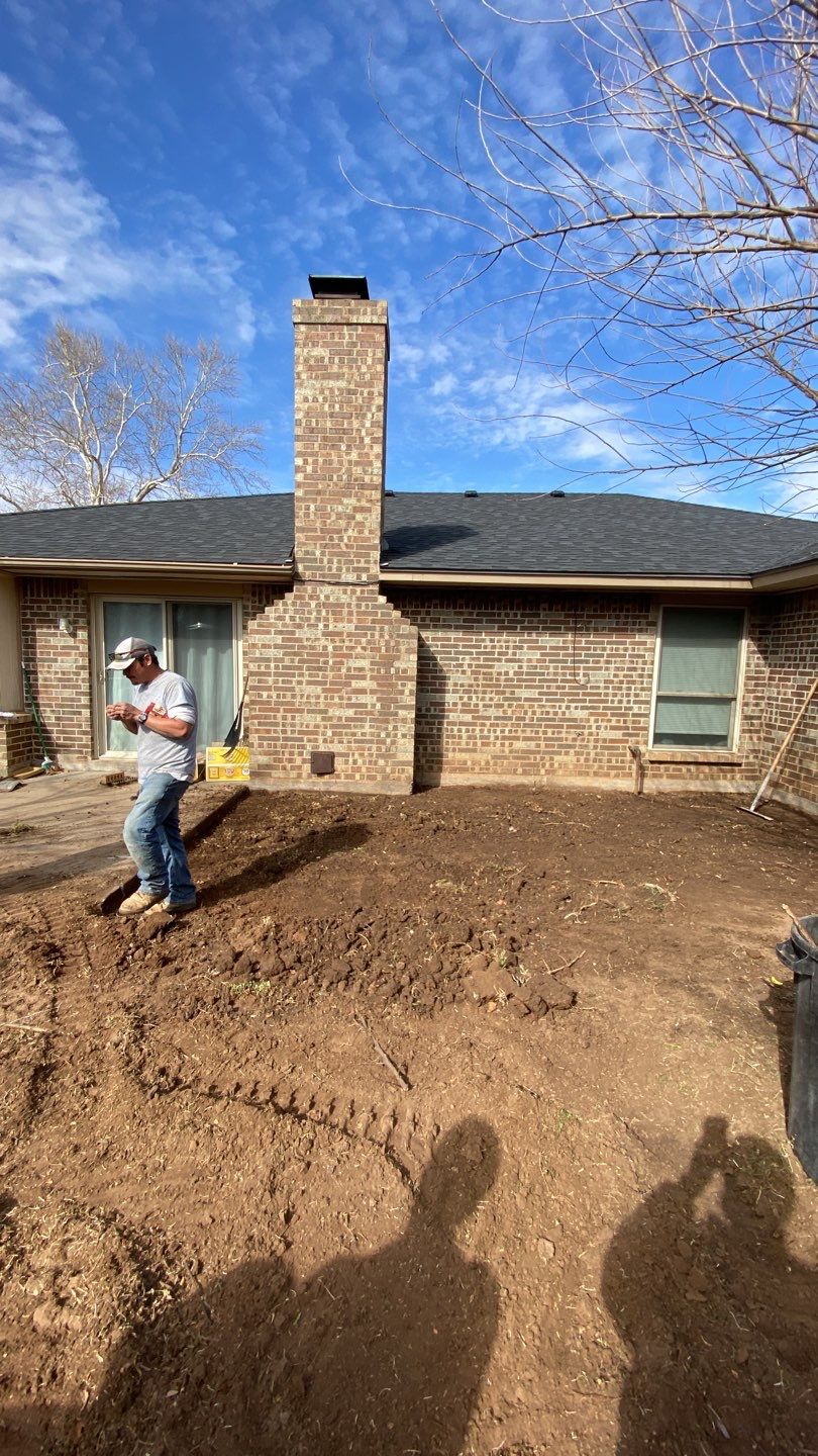 Concrete Patio by Clays Services Inc