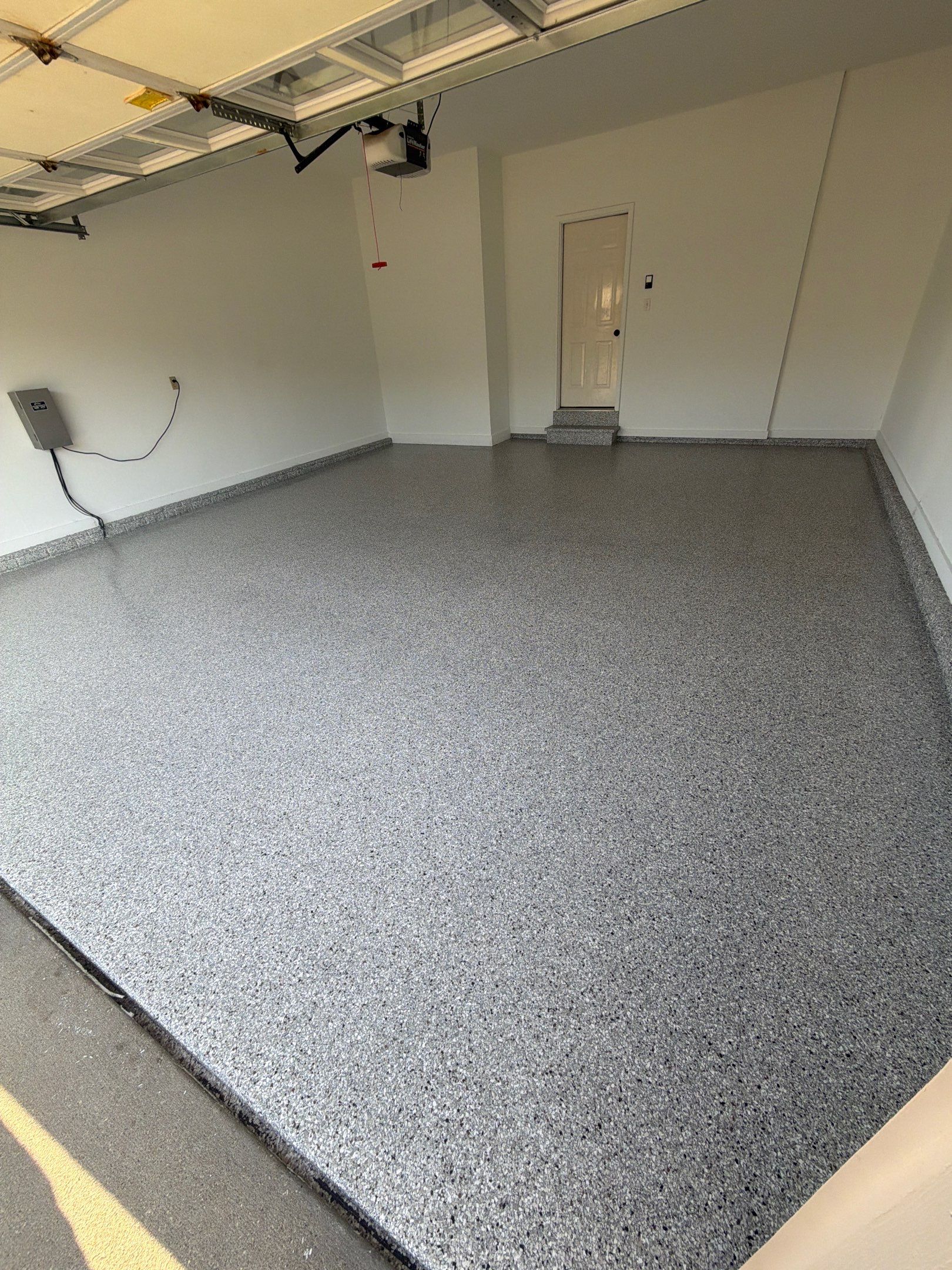 Urbandale Garage Transformation by Revival Concrete Coatings