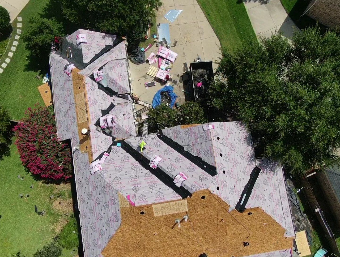 Residential Roof Replacement in Keller TX by Becker Roofing and Exteriors