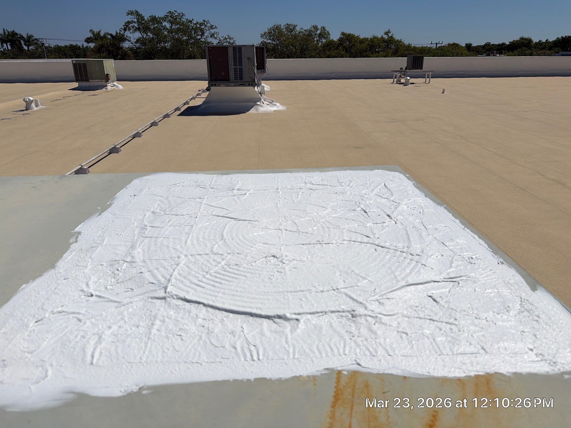 Commercial Roof Maintenance and HVAC Unit Sealing in Boca Raton by Roof King LLC