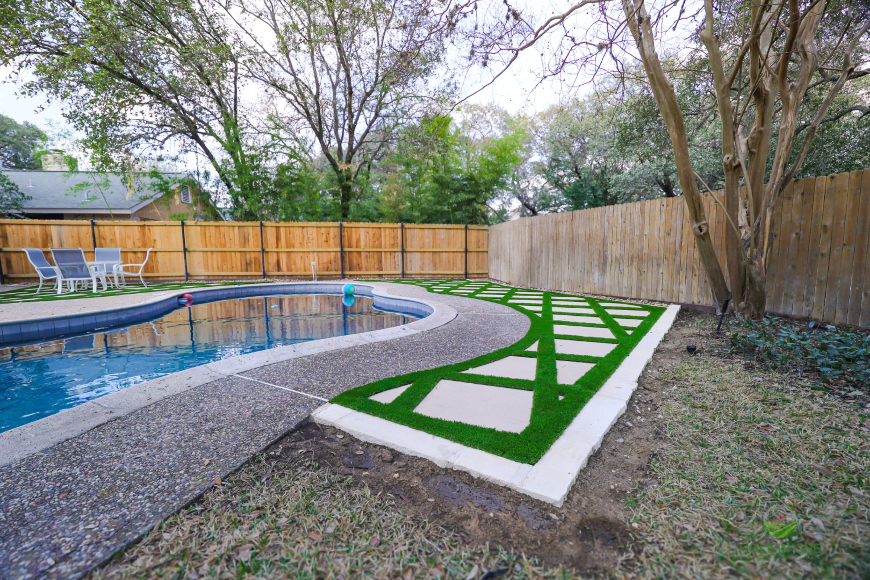 Hunters Creek, San Antonio Tx. by Hole In One Lawns, LLC