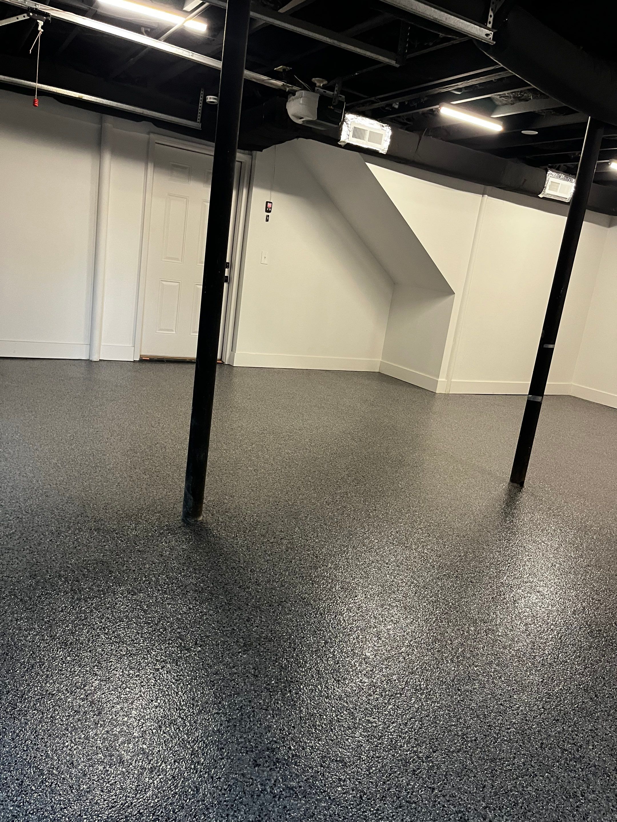 Garage Floor Coating using Nightfall by My Garage Floor Guys