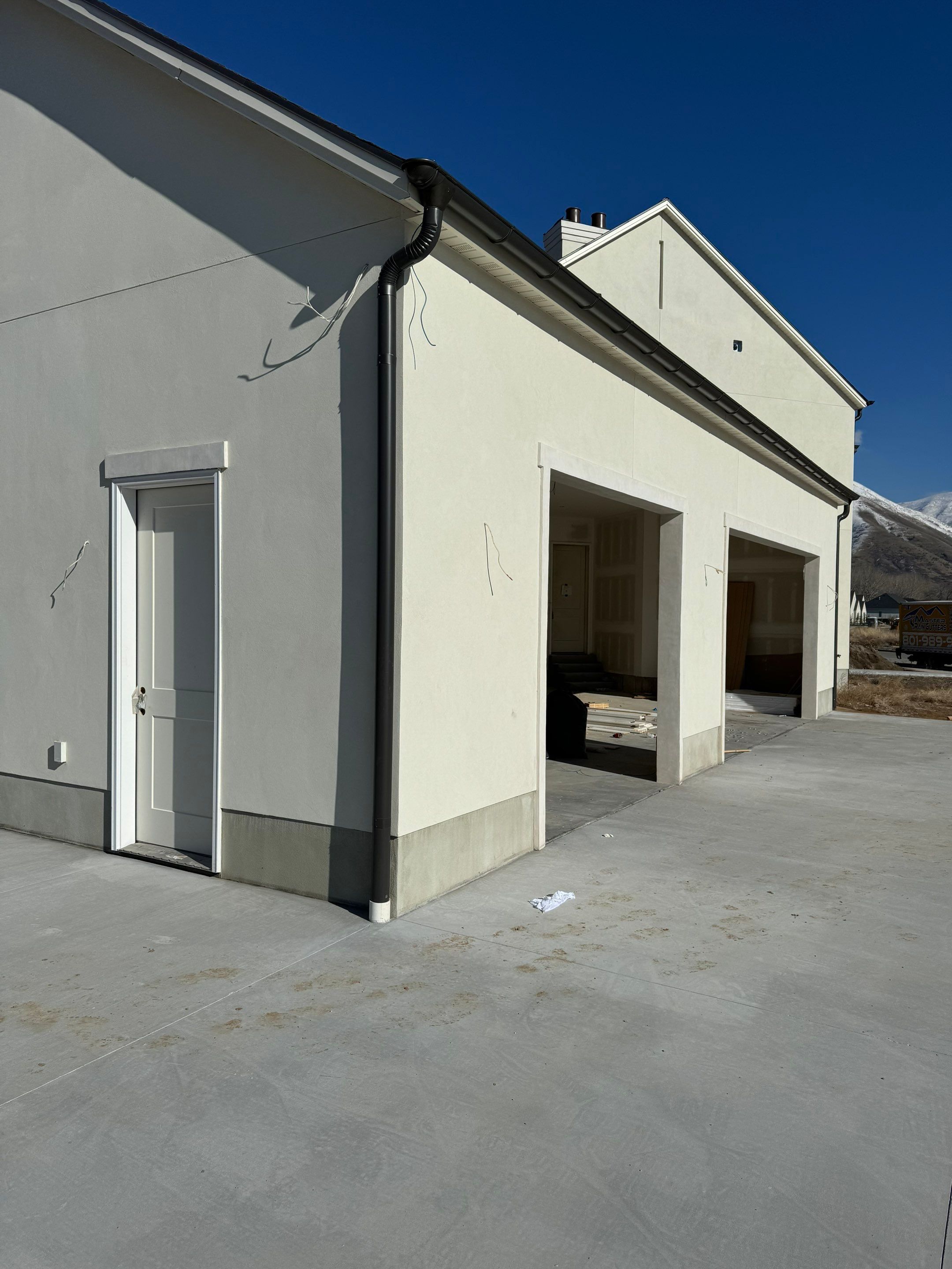 Project in Mapleton by Master Rain Gutters.