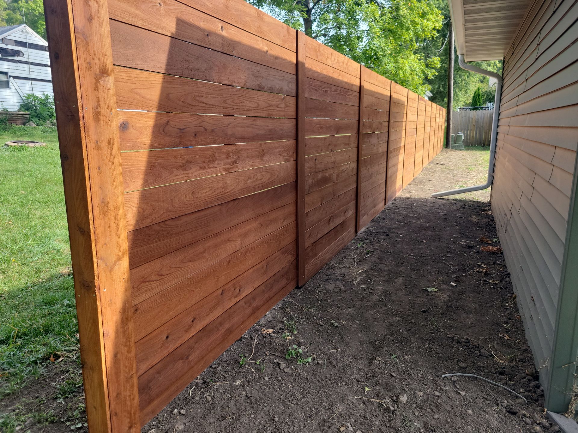 Project in Cedar Falls by Perfect Picket Fence and Stain