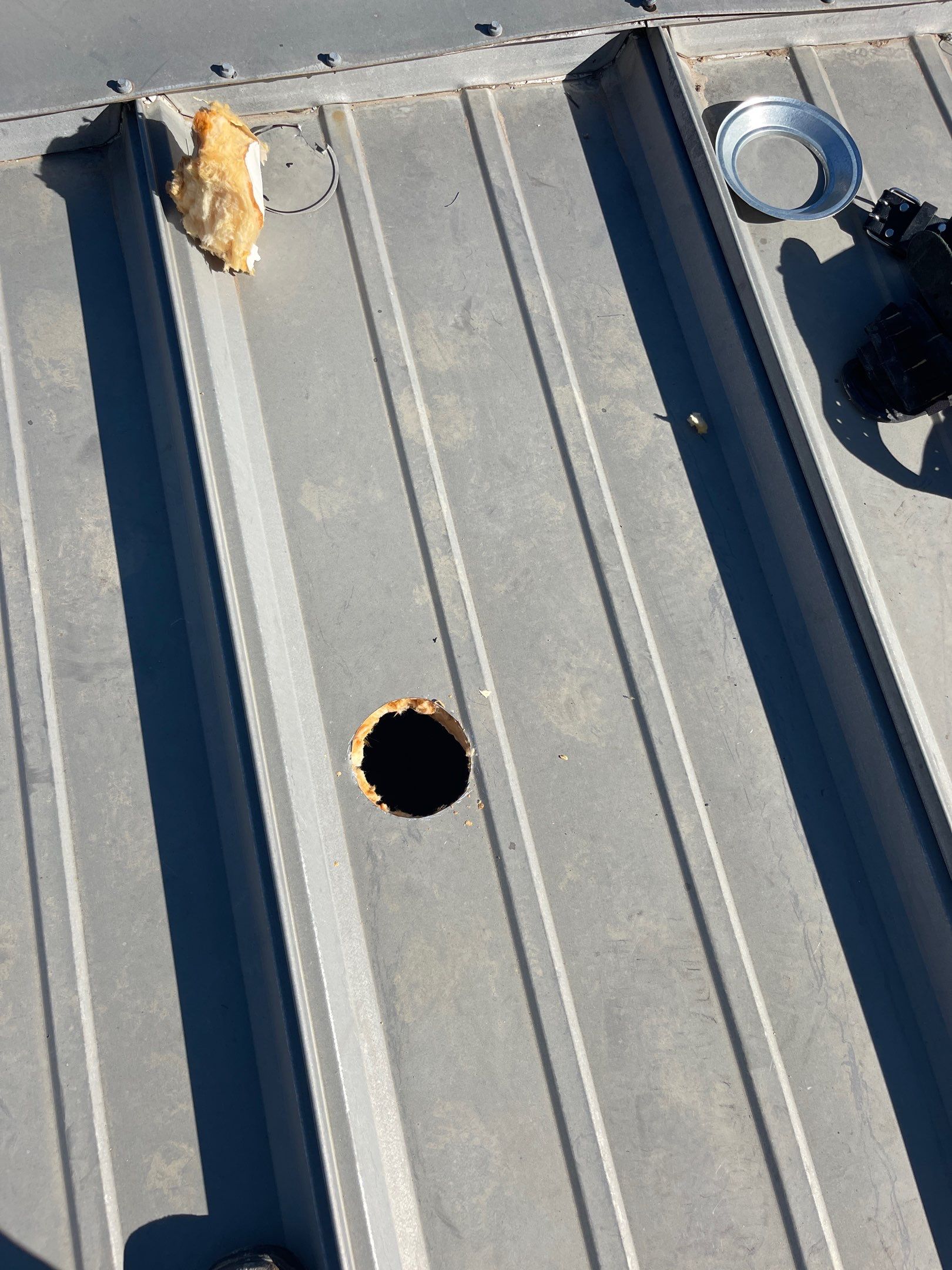 Metal Roof Flashing for Heater Vents by Roof Experts