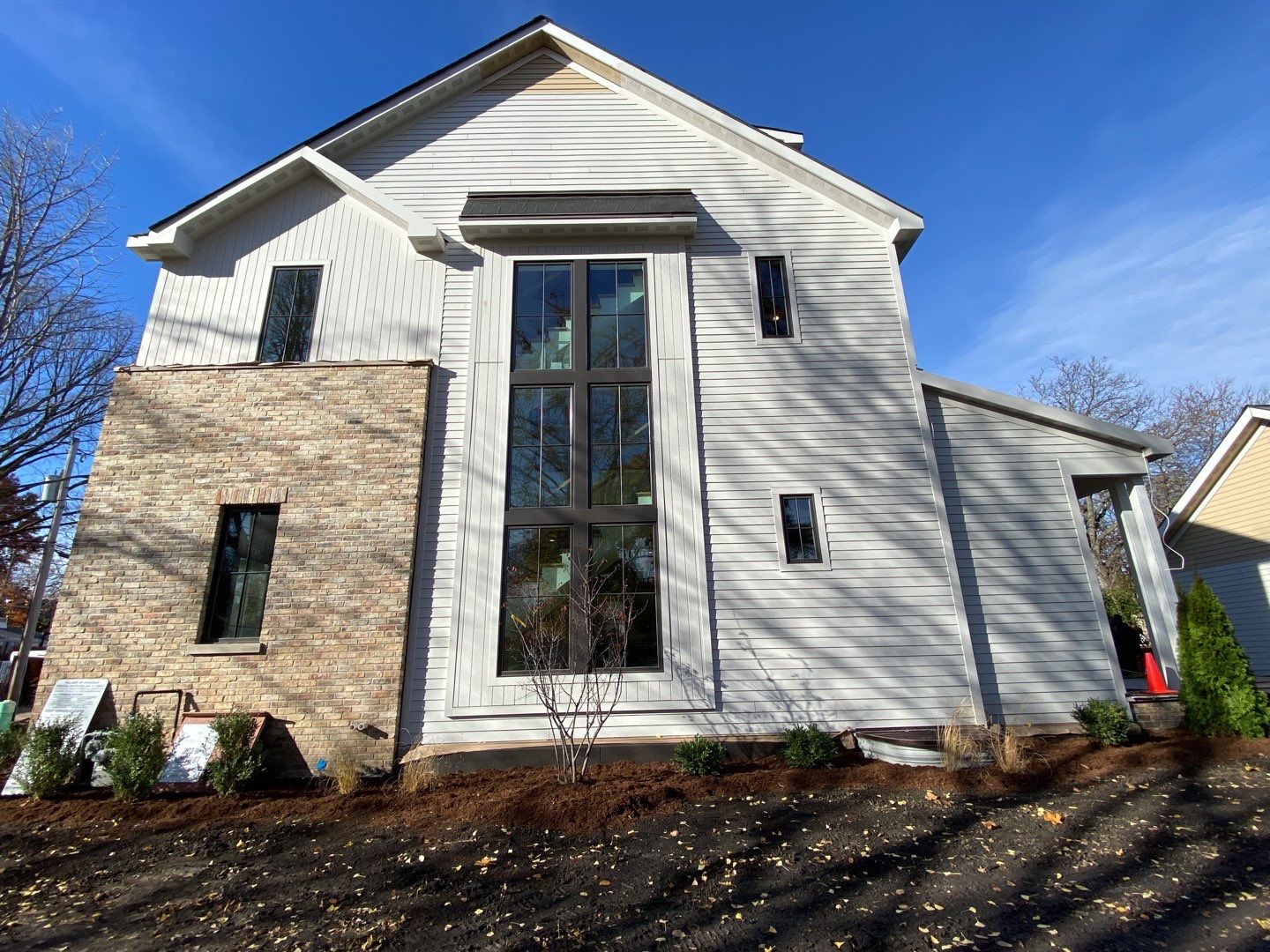 New Home Construction using Fiber Cement by Style Exteriors by Corley