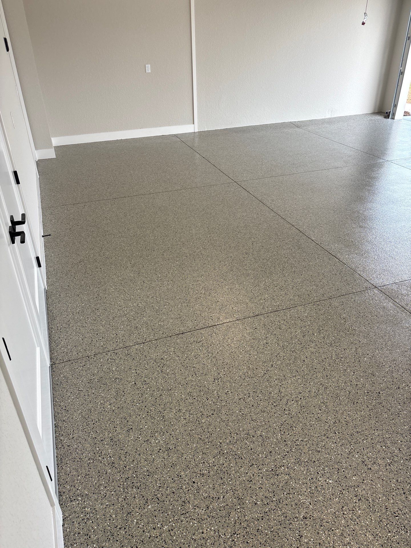 Garage Mediterranean  by Innovative Concrete Coatings 
