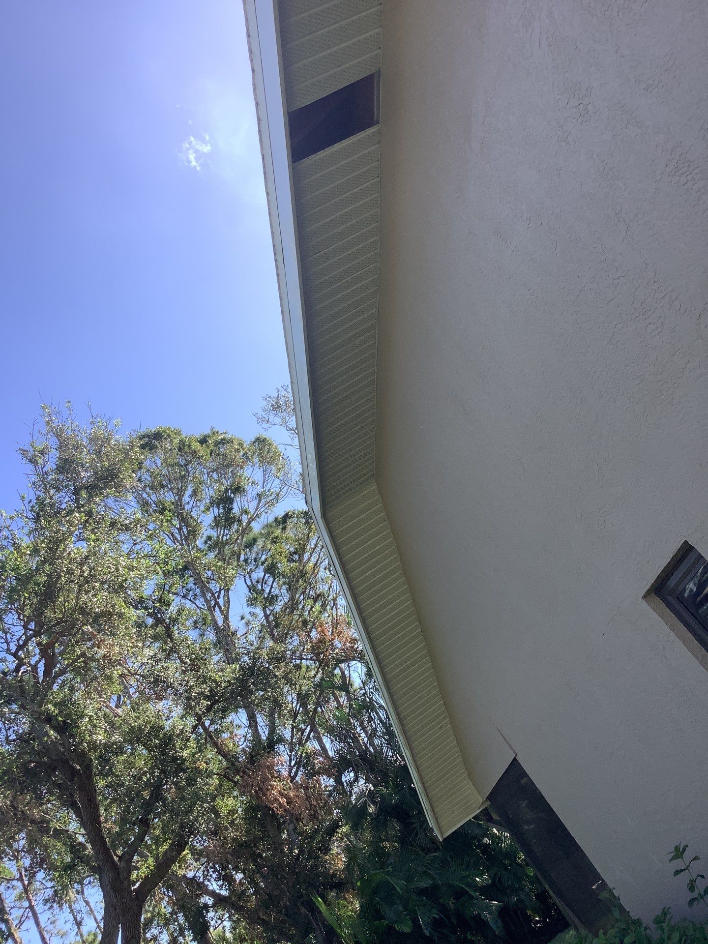 Black Seamless Gutters in Sarasota FL by Gutter Professors