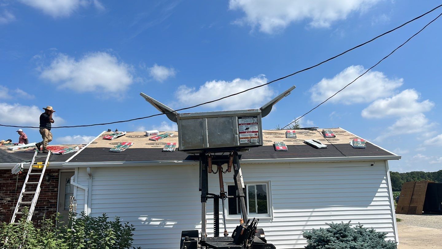 Residential Roofing Installation using GAF Timberline HDZ Charcoal by Nitro Roofing and Construction