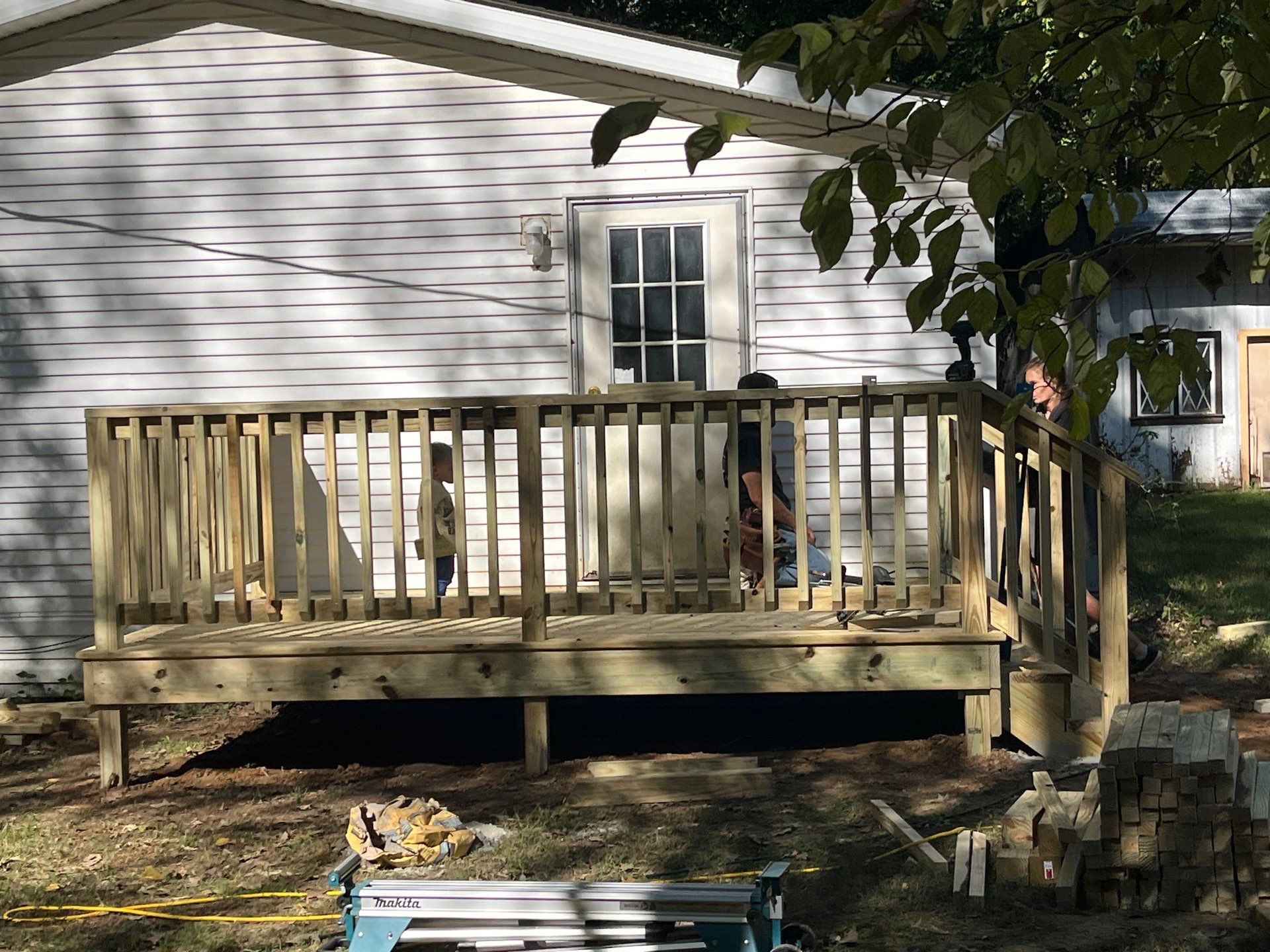 Deck Remodel by Skilled Construction LLC