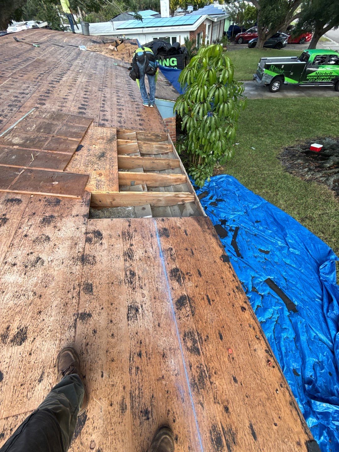 Project in St. Petersburg 33710 by Mitchell Roofing Company LLC
