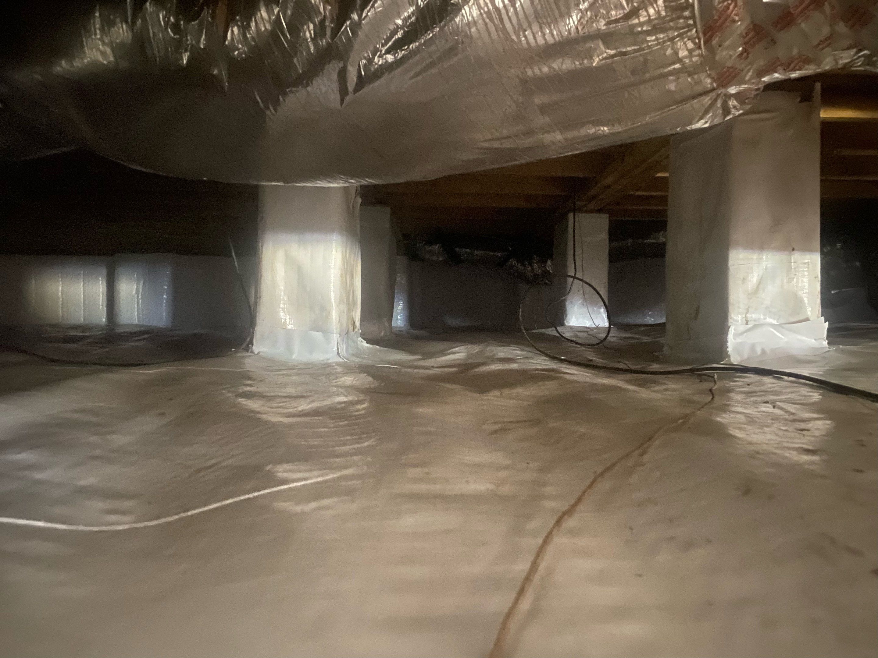 Impact Choice Encapsulation using YCS Pro Cleaner by Impact Crawlspace
