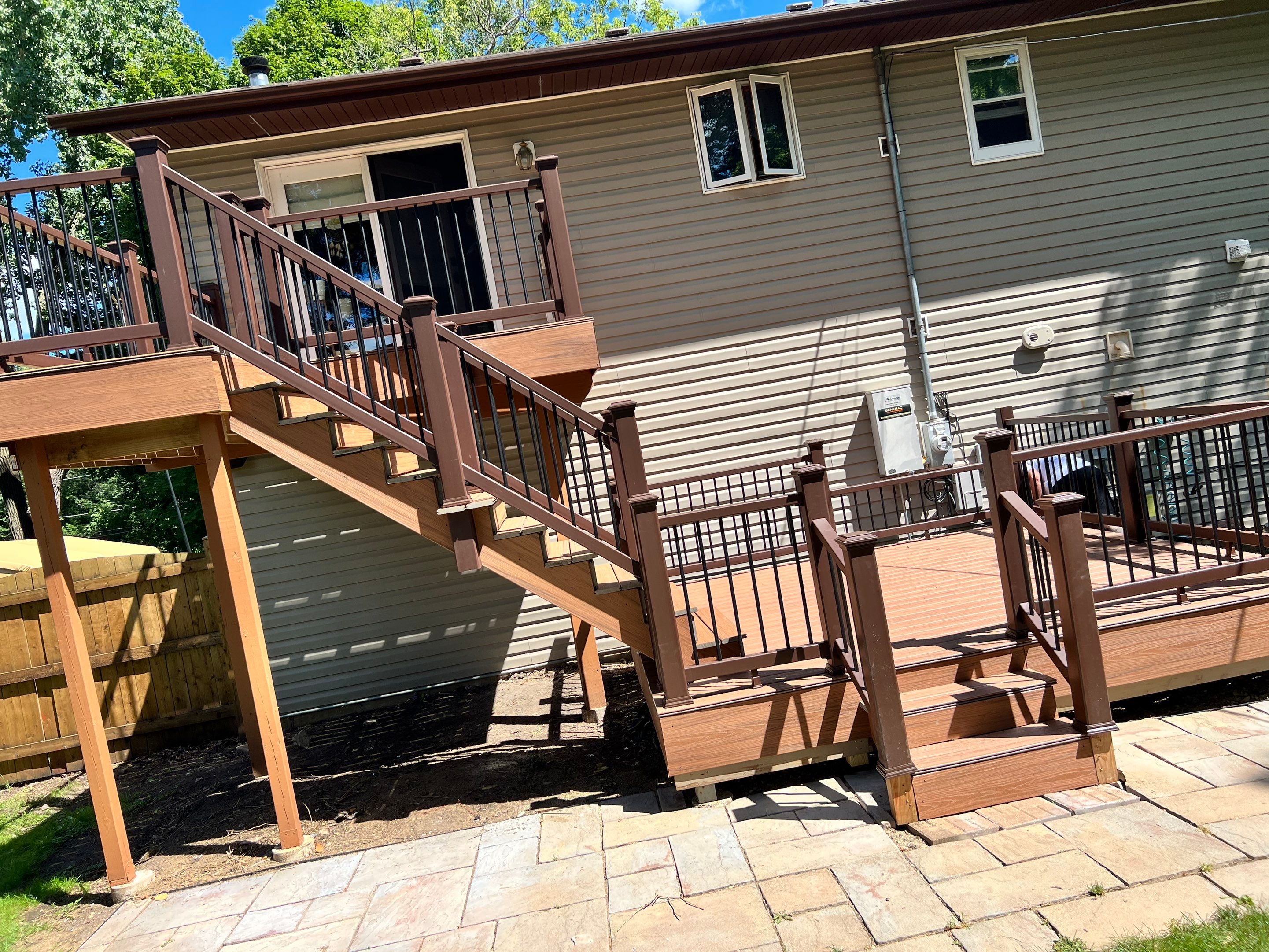 Deck Installation using Trex by INQUSE GENERAL CONTRACTOR