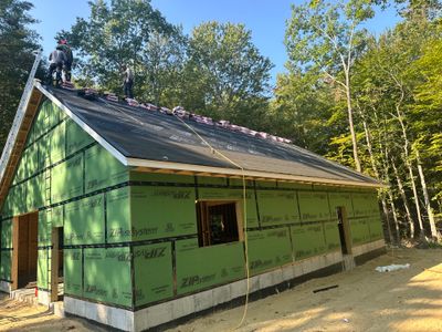 Nottingham, NH – New Construction Framing & Owens Corning Roof Installation