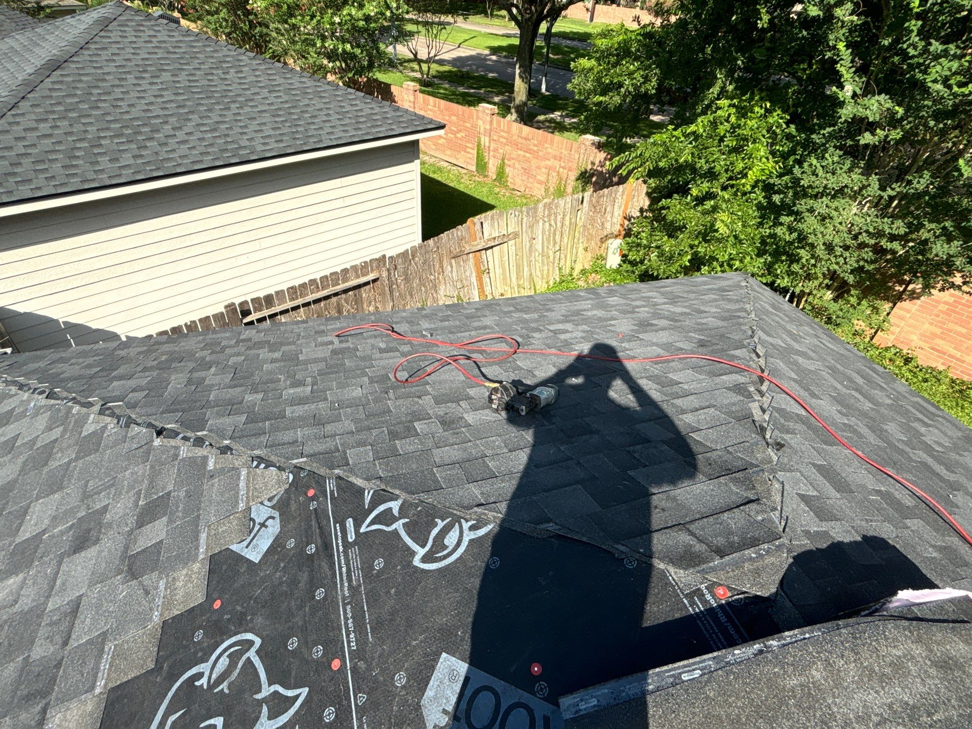 Residential Roofing Installation using Owen's Corning Duration (Lifetime) Shingles by Roof Repair Company