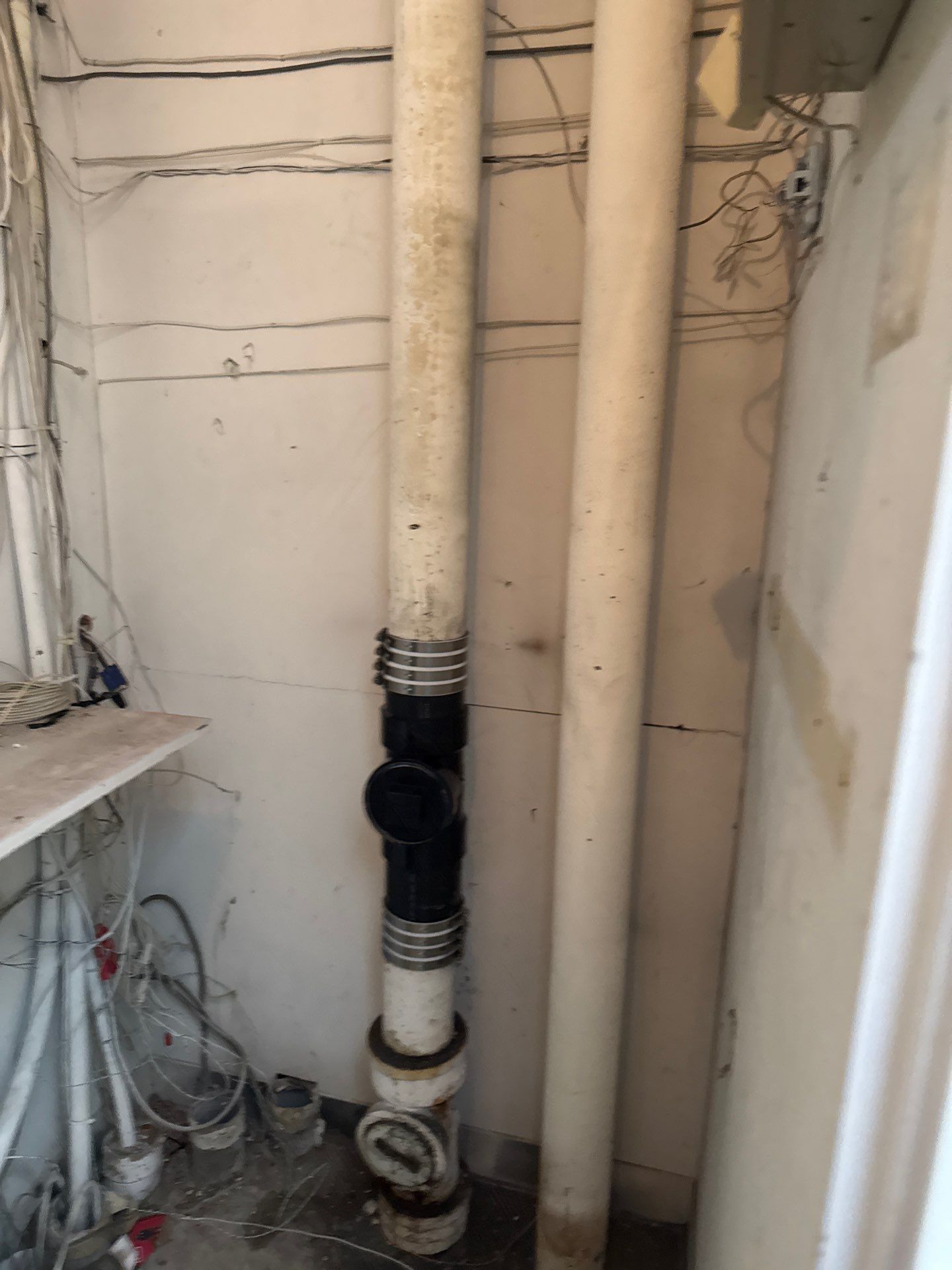 Installing New Piping and Tested Water Flow. by Us Plumbing 
