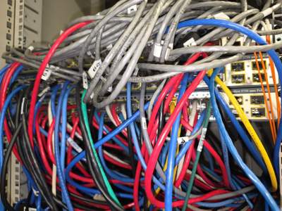 Structured cabling installation by CimaSolutions